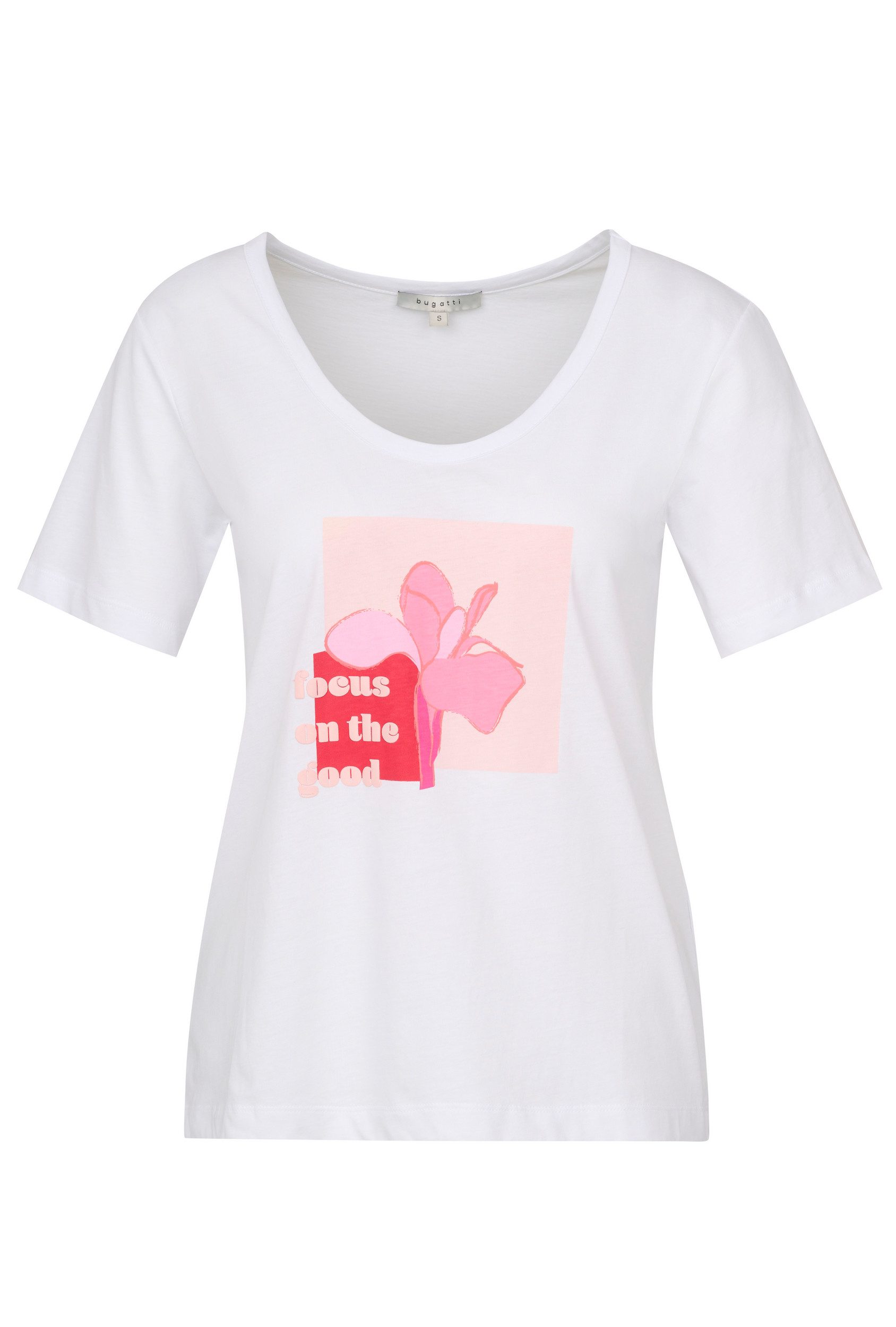 bugatti T-Shirt mit Aufdruck