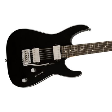 Charvel E-Gitarre, E-Gitarren, ST-Modelle, Super-Stock DKA22 HH 2PT EB Gloss Black - E-Gitarre