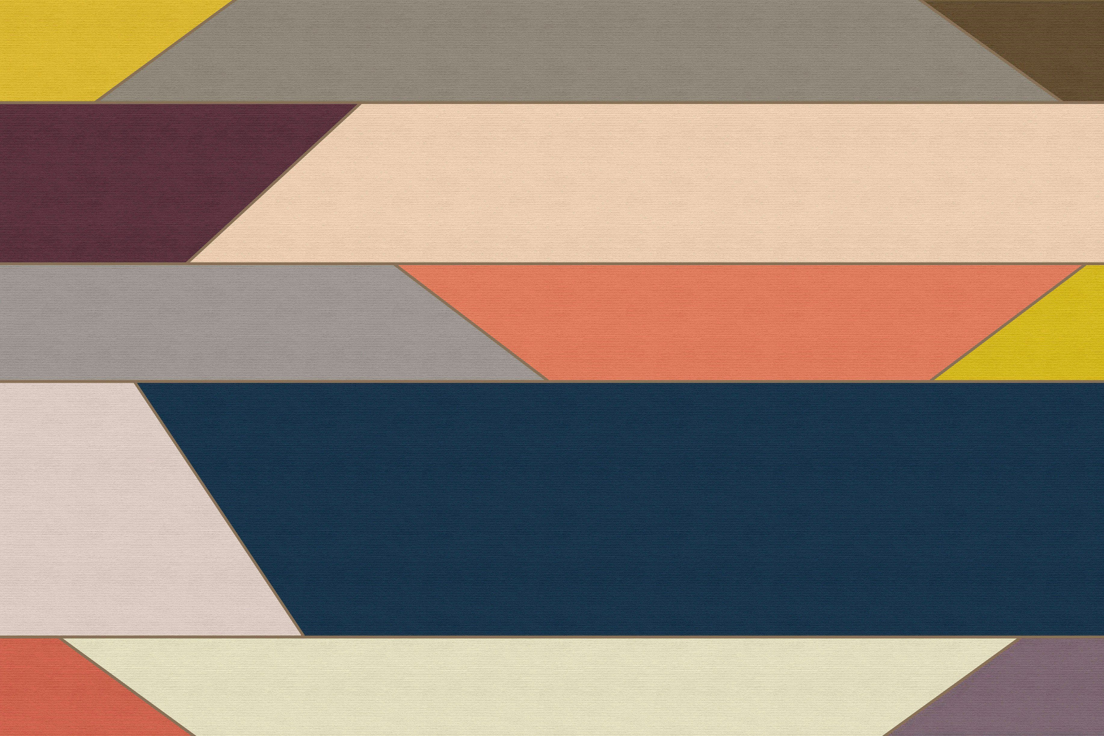 A.S. Création Leinwandbild geometry, Abstrakt, Kinder, Kunst (1 St), Keilrahmen Farben Bunt Grafisch Abstrakt Leinwand-Bild Wohnzimmer Wand