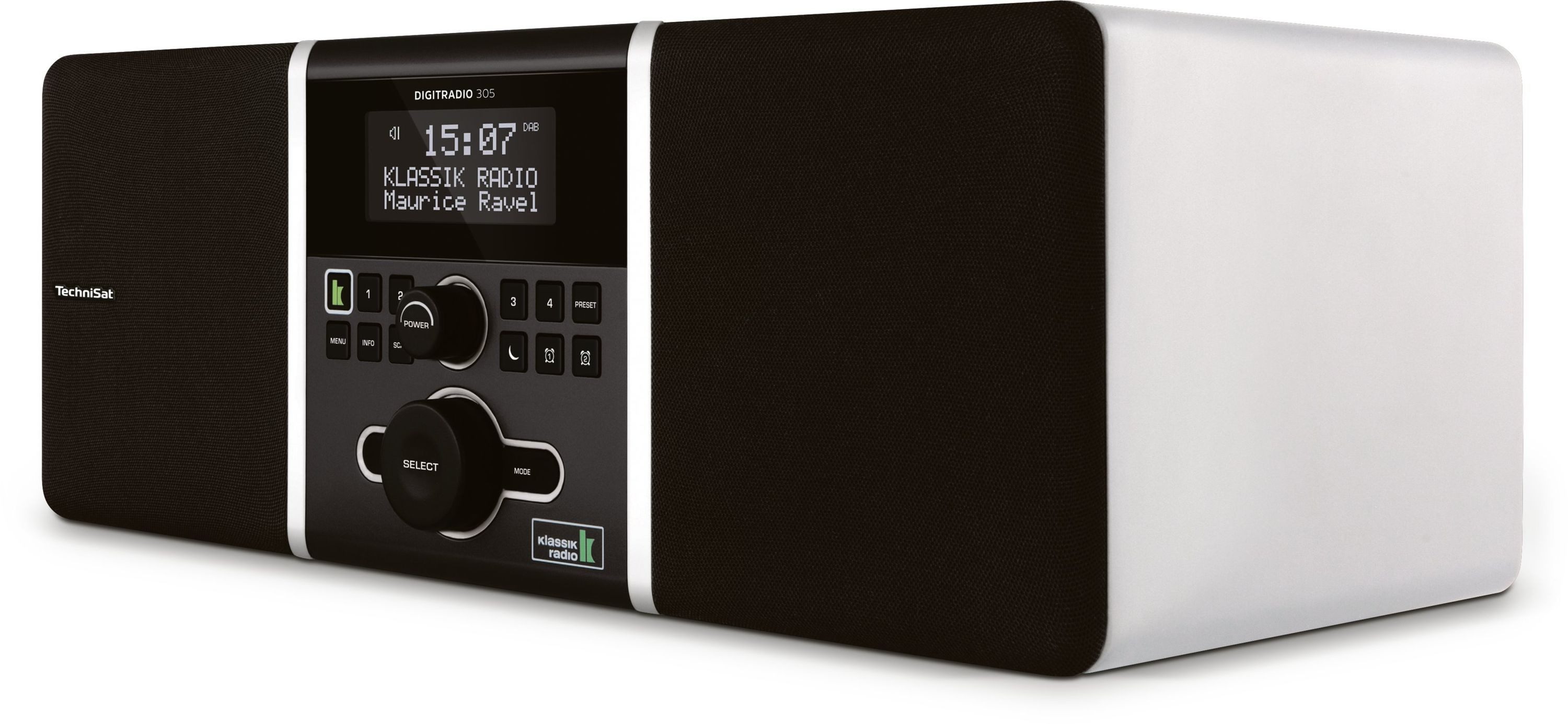 TechniSat DIGITRADIO 305 Klassik Edition Digitalradio (DAB) (Digitalradio (DAB), FM-Tuner mit RDS, 10 W, Klassik-Direktwahltaste, Fernbedienung, Bassreflexgehäuse)
