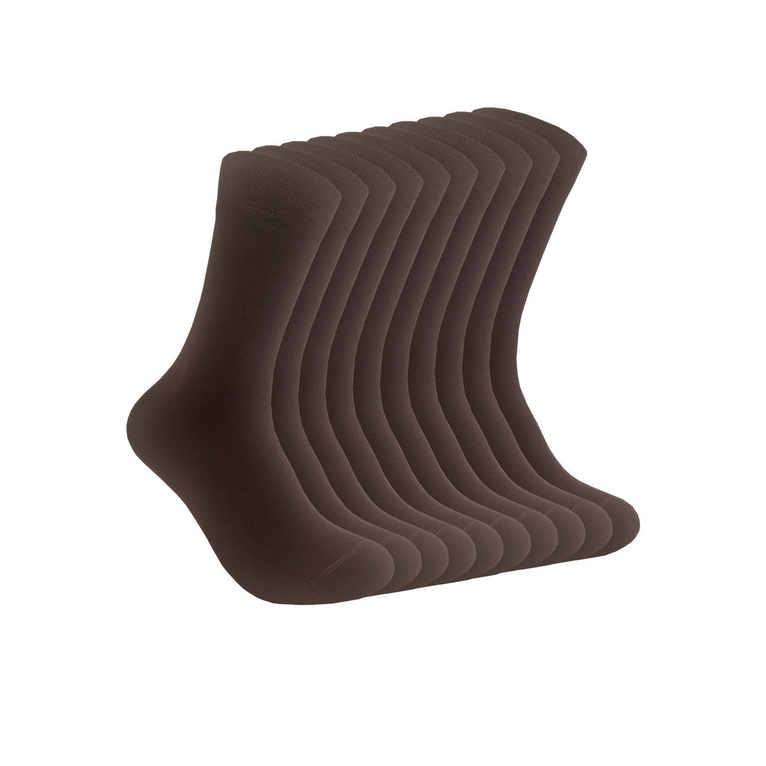 Max Lindner Businesssocken Max Lindner Socken 10 Paar – gemustert & einfarbig, Made in Germany (unifarbend und gemustert, 10-Paar) atmungsaktiv und hautfreundlich