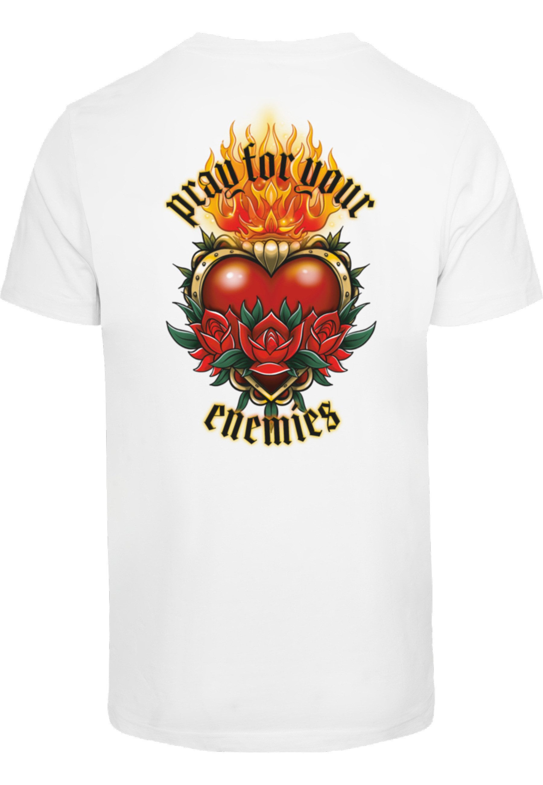 MisterTee T-Shirt MisterTee Herren Pray For Your Enemies Tee (1-tlg)