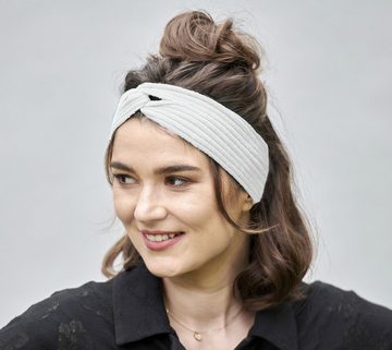 BEAZZ Stirnband Stirnband Ohrenwärmer Damen Winter 100% WOLLE Merino Feinstrick, warm und weich