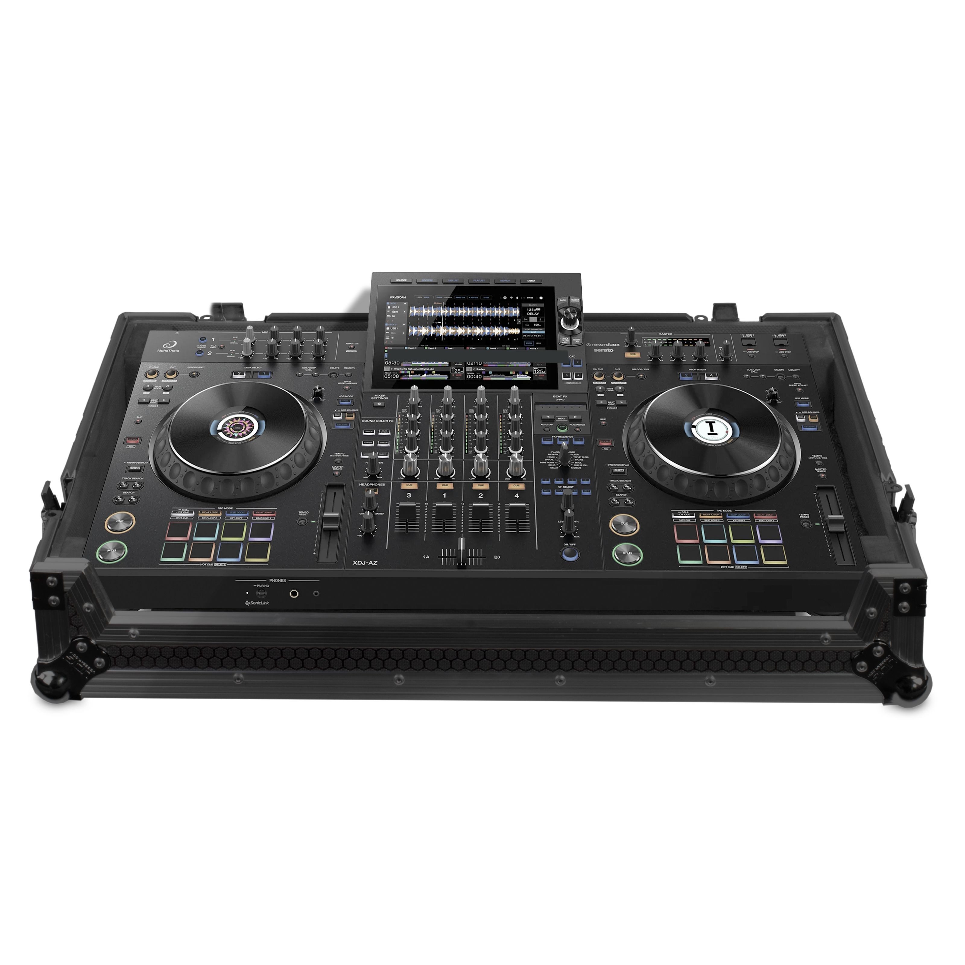 UDG DVD-Hülle, Ultimate Flight Case XDJ-AZ Black Plus Wheels (U91105BL) - Player