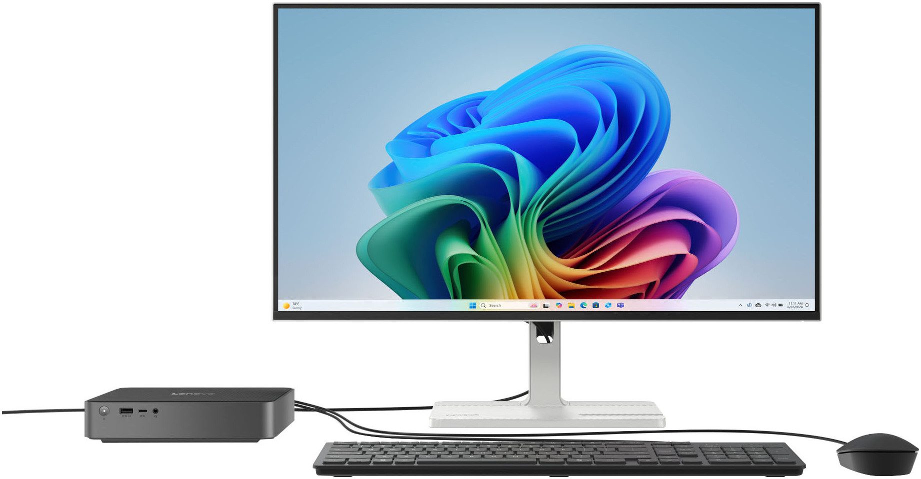 Lenovo IdeaCentre Mini 01QX810 Mini-PC (X1-26-100, Adreno, 32 GB RAM, 1000 GB SSD, Luftkuhlung)