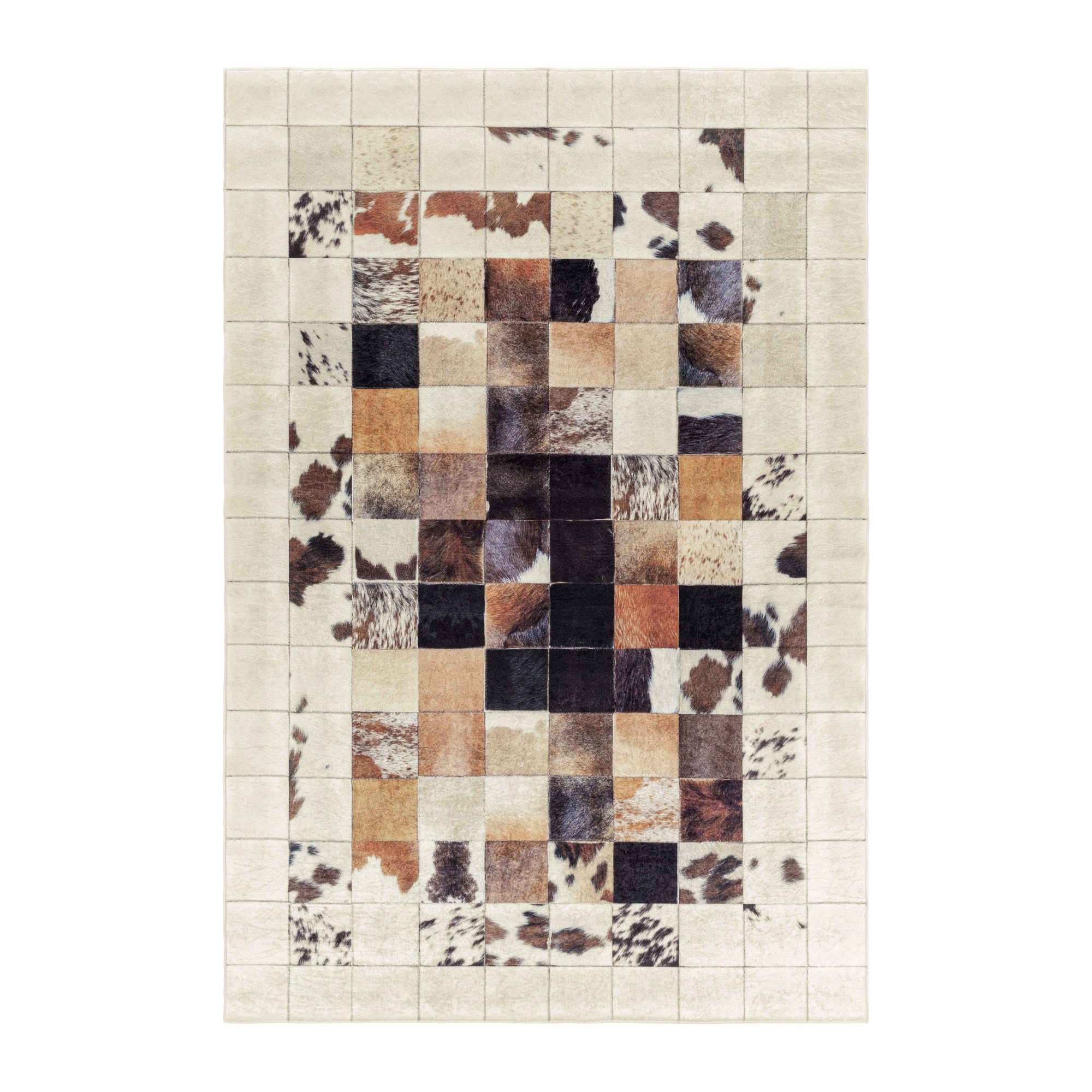 SIMPEX24 Designteppich Patchwork Design, Läufer, Höhe: günstig online kaufen