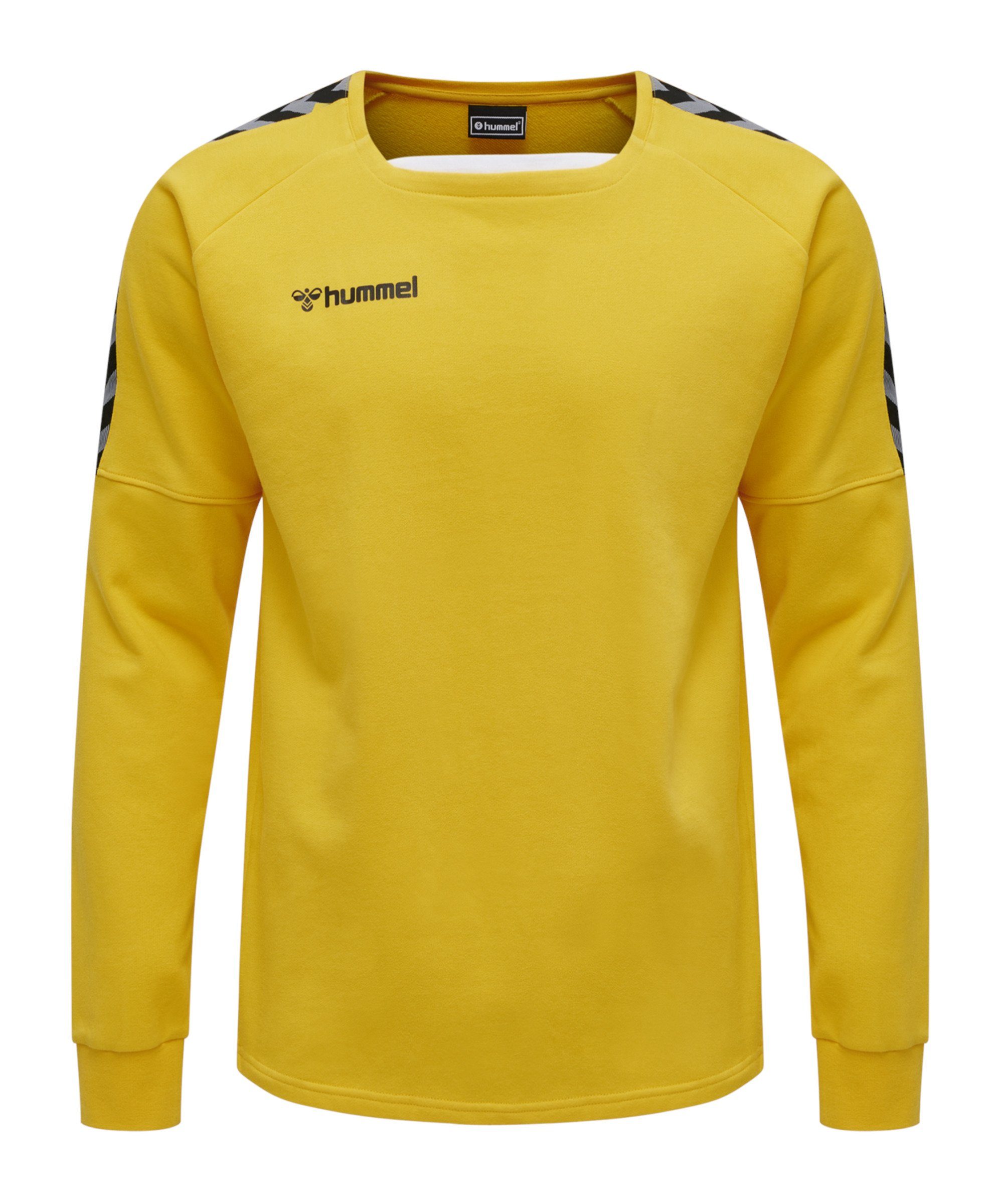 Training Sweatshirt hummel Authentic Sweatshirt gelb
