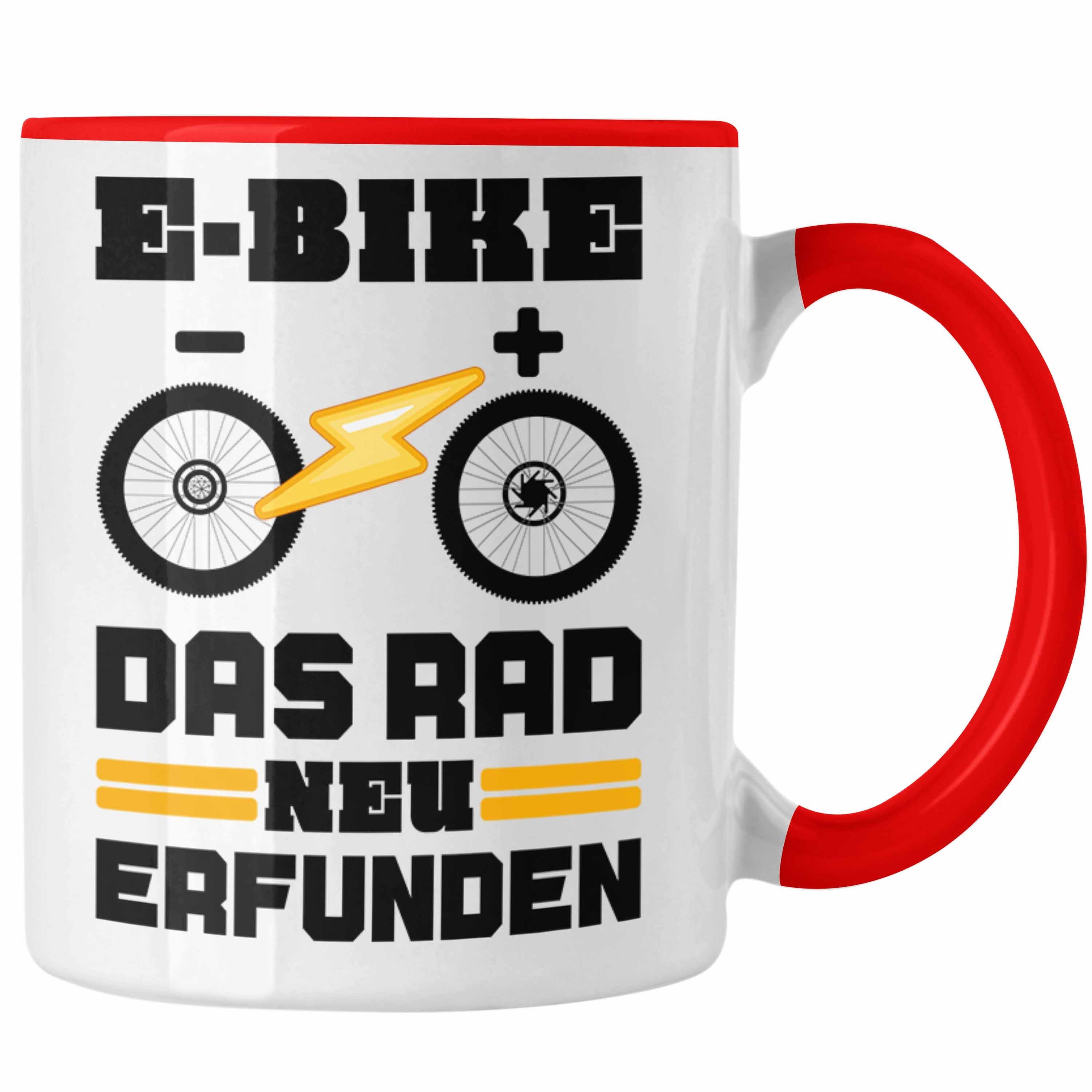 Trendation Tasse Trendation Elektrofahrrad EBike Tasse mit Spruch