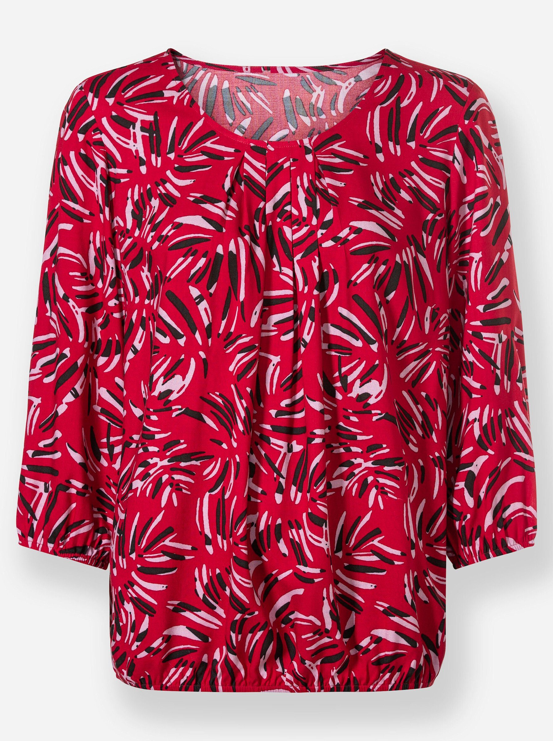 Klassische Bluse Bluse 3/4-Arm