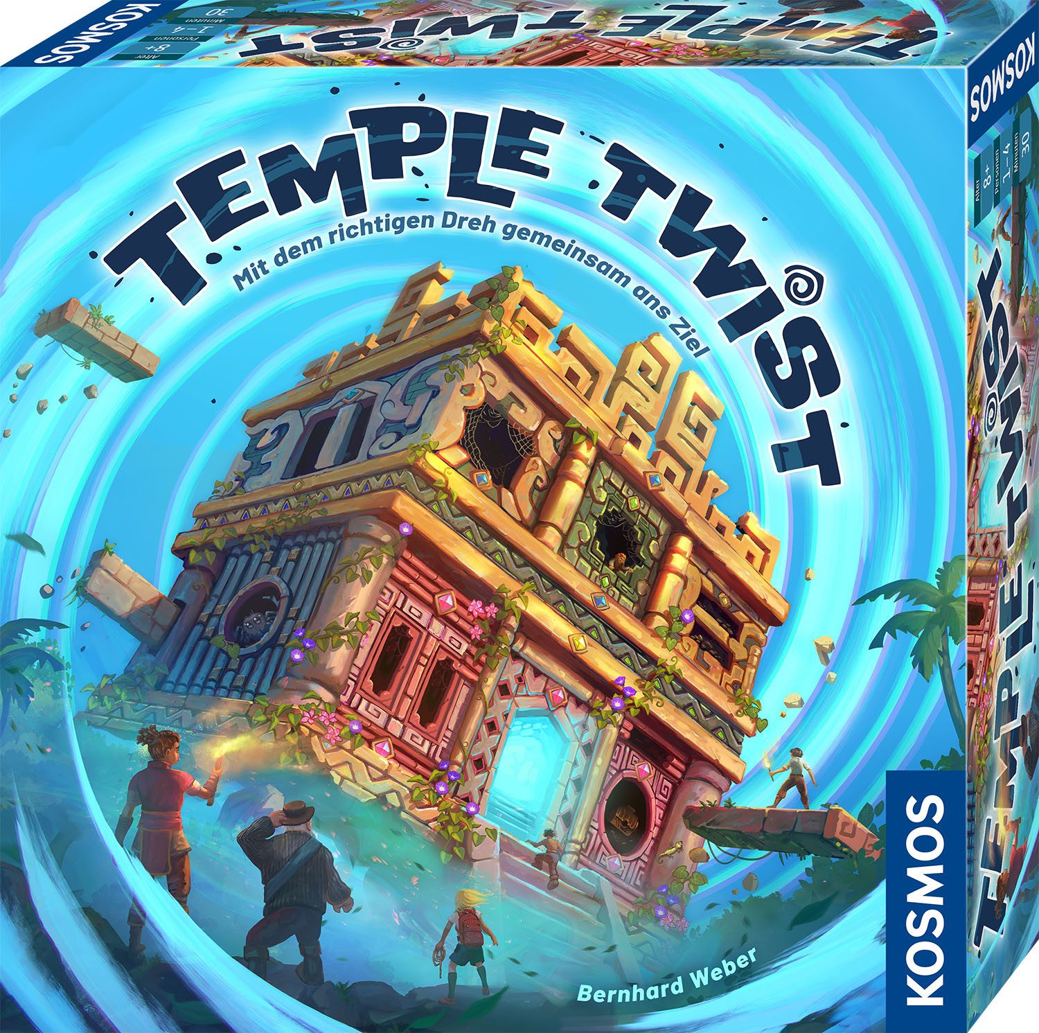 Kosmos Spiel Temple Twist, Knobelspiel, Made in Germany