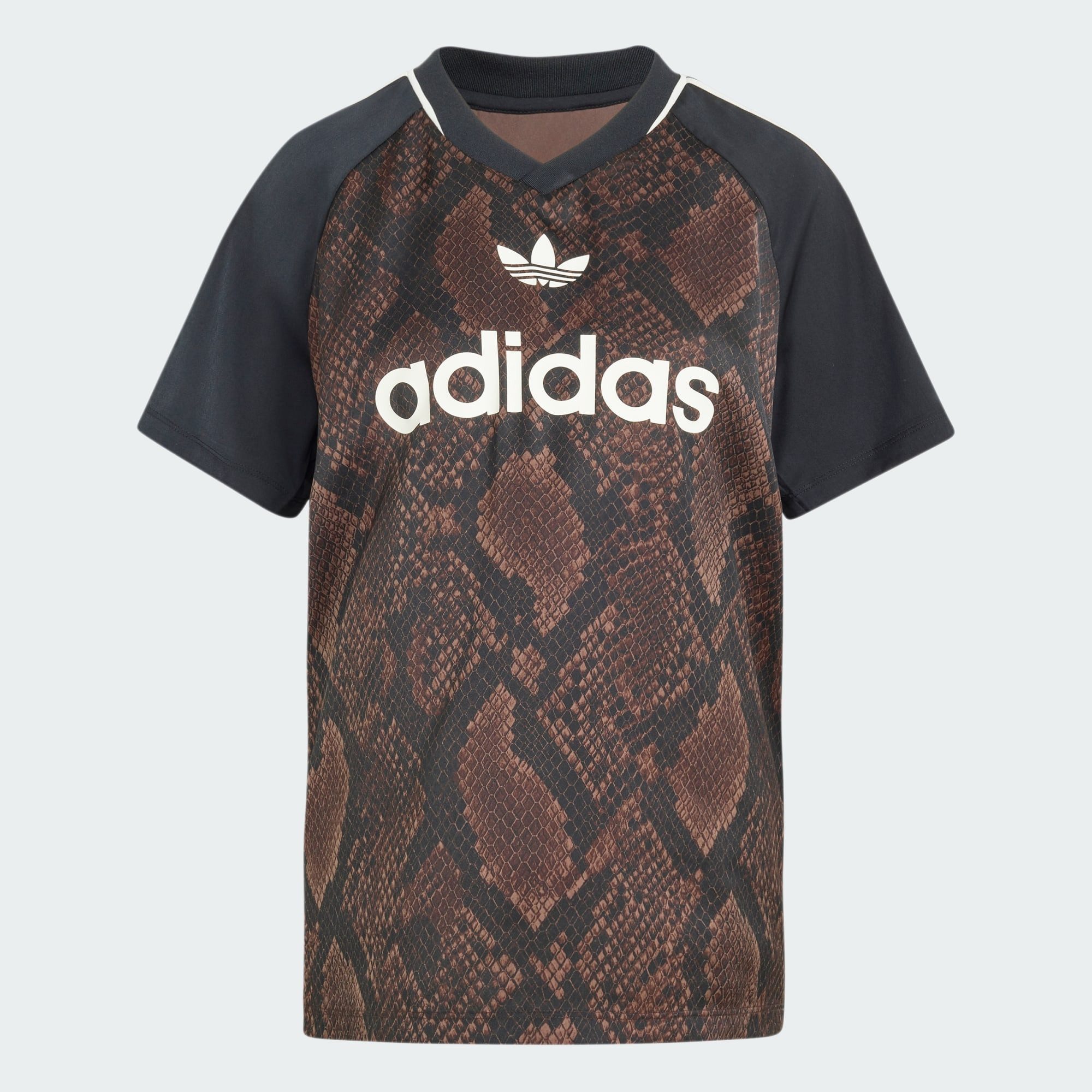 adidas Originals T-Shirt SATIN JERSEY, SCHLANGENPRINT (1-tlg)