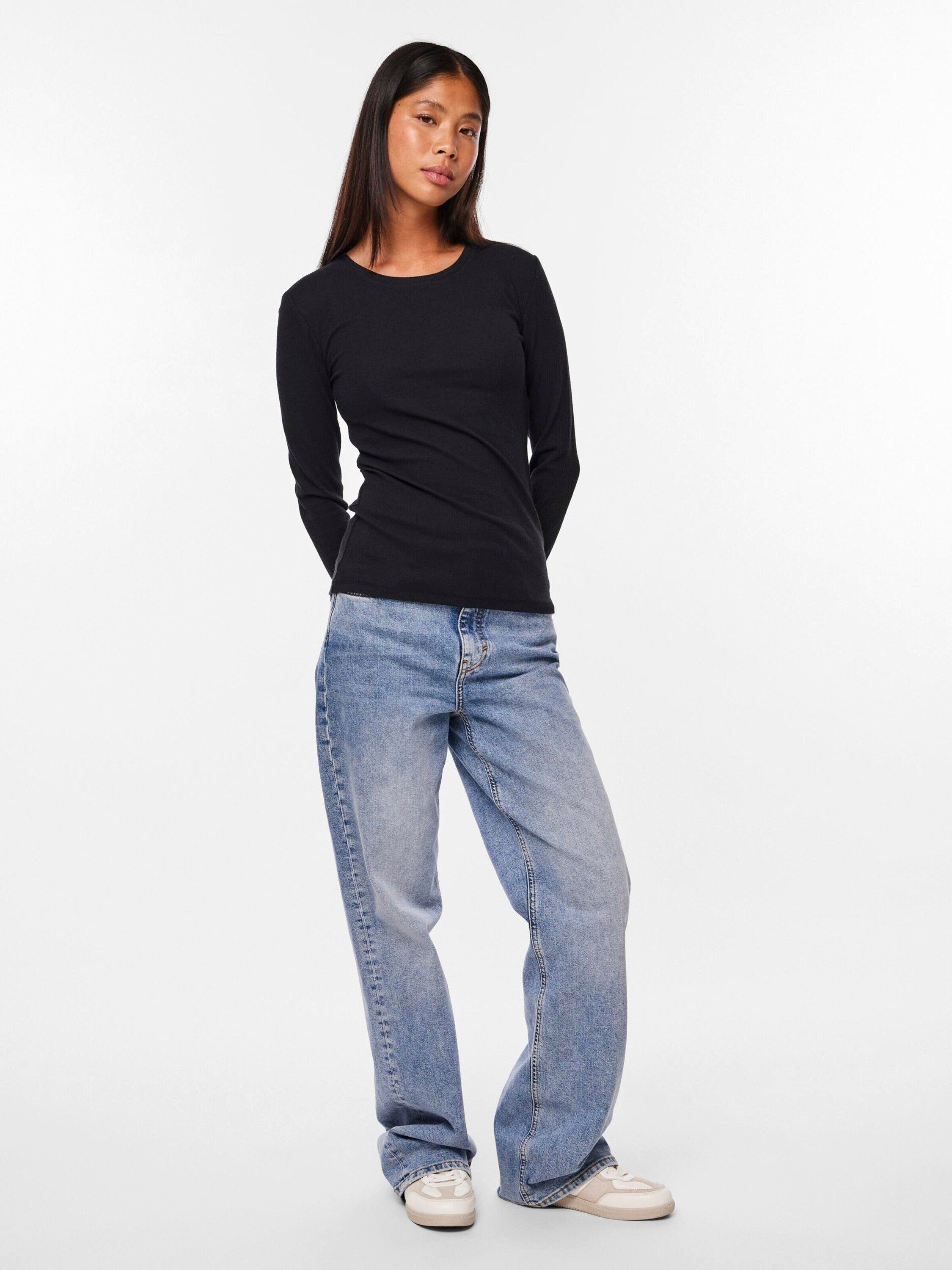 pieces Langarmshirt Ruka (1-tlg) Plain/ohne Details – Bild 5 von 5
