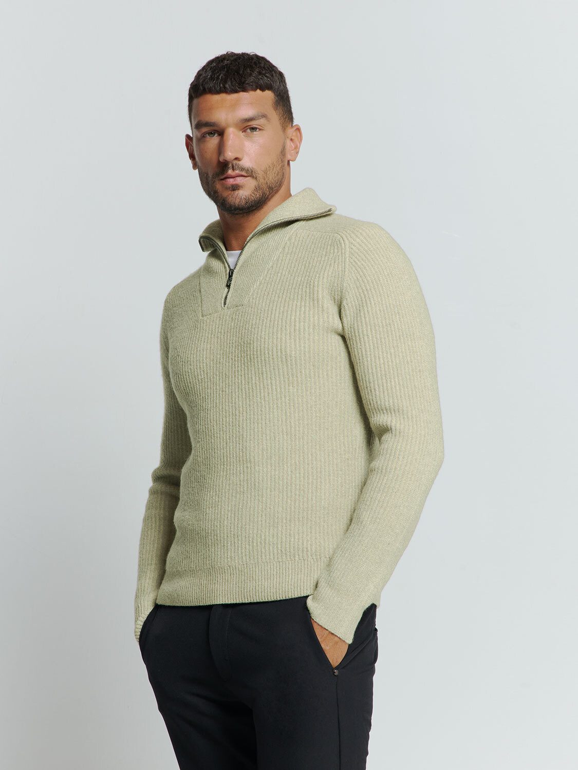 NO EXCESS Rollkragenpullover No Excess Pullover günstig online kaufen