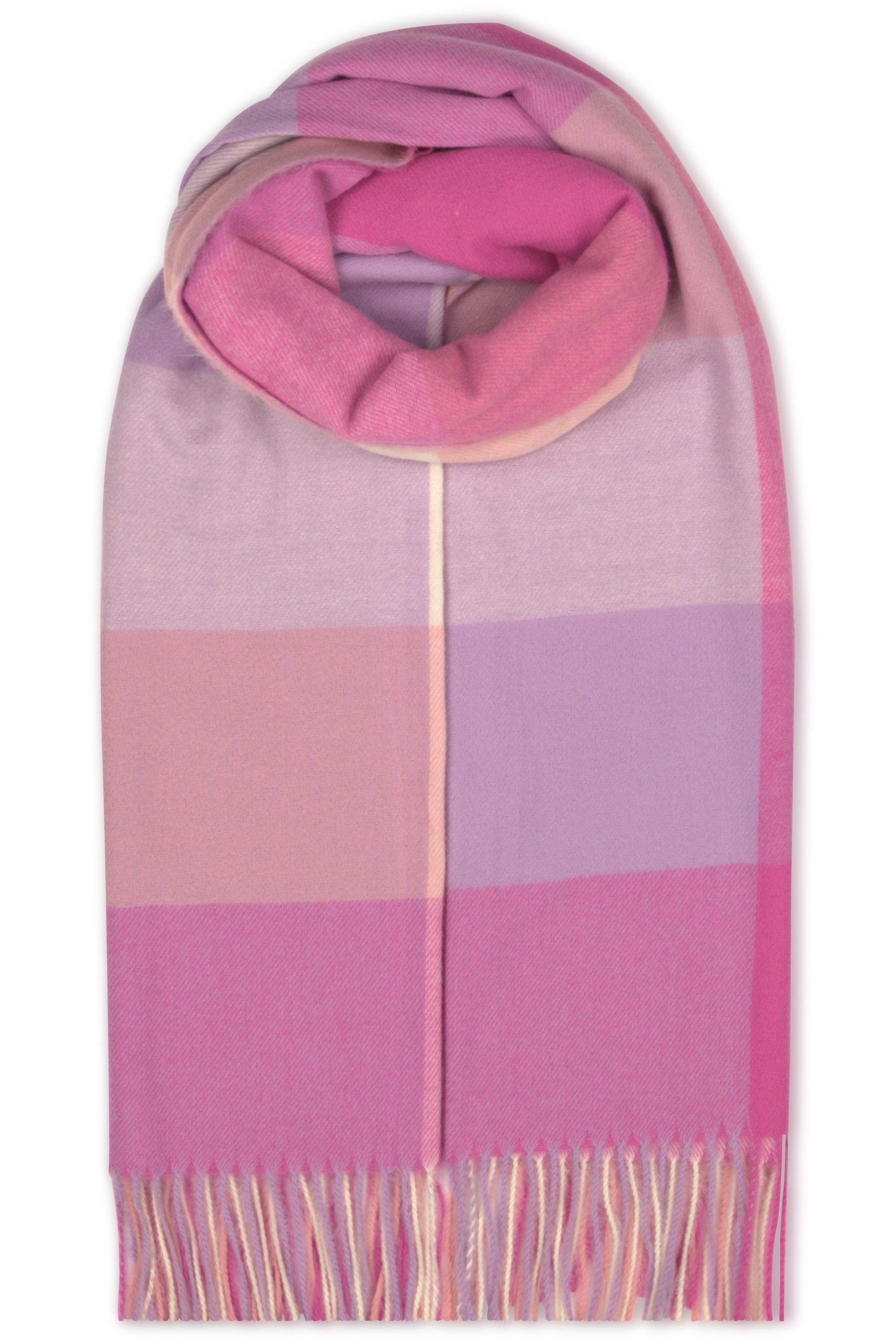 malito more than fashion Modeschal langer karierter Winterschal S602, langer karierter XXL Winterschal / Stola / Überwurf / Pashmina
