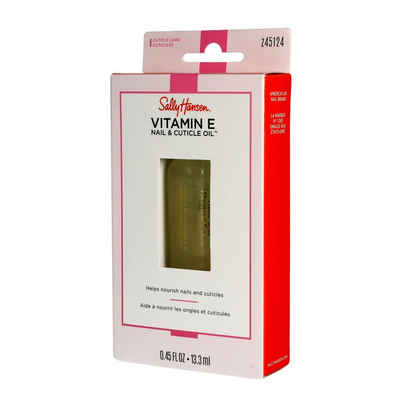 Sally Hansen Nagelpflegeöl Nagelpflege Vitamin E Nail & Cuticle Oil transparent, 13,3 ml