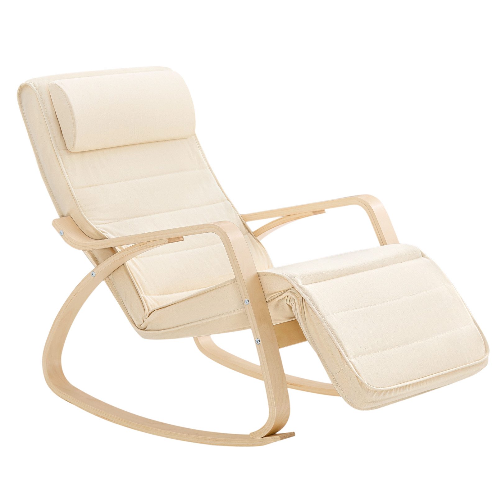 SoBuy Schaukelstuhl FST16, Schwingsessel Relaxsessel 5-Fach günstig online kaufen