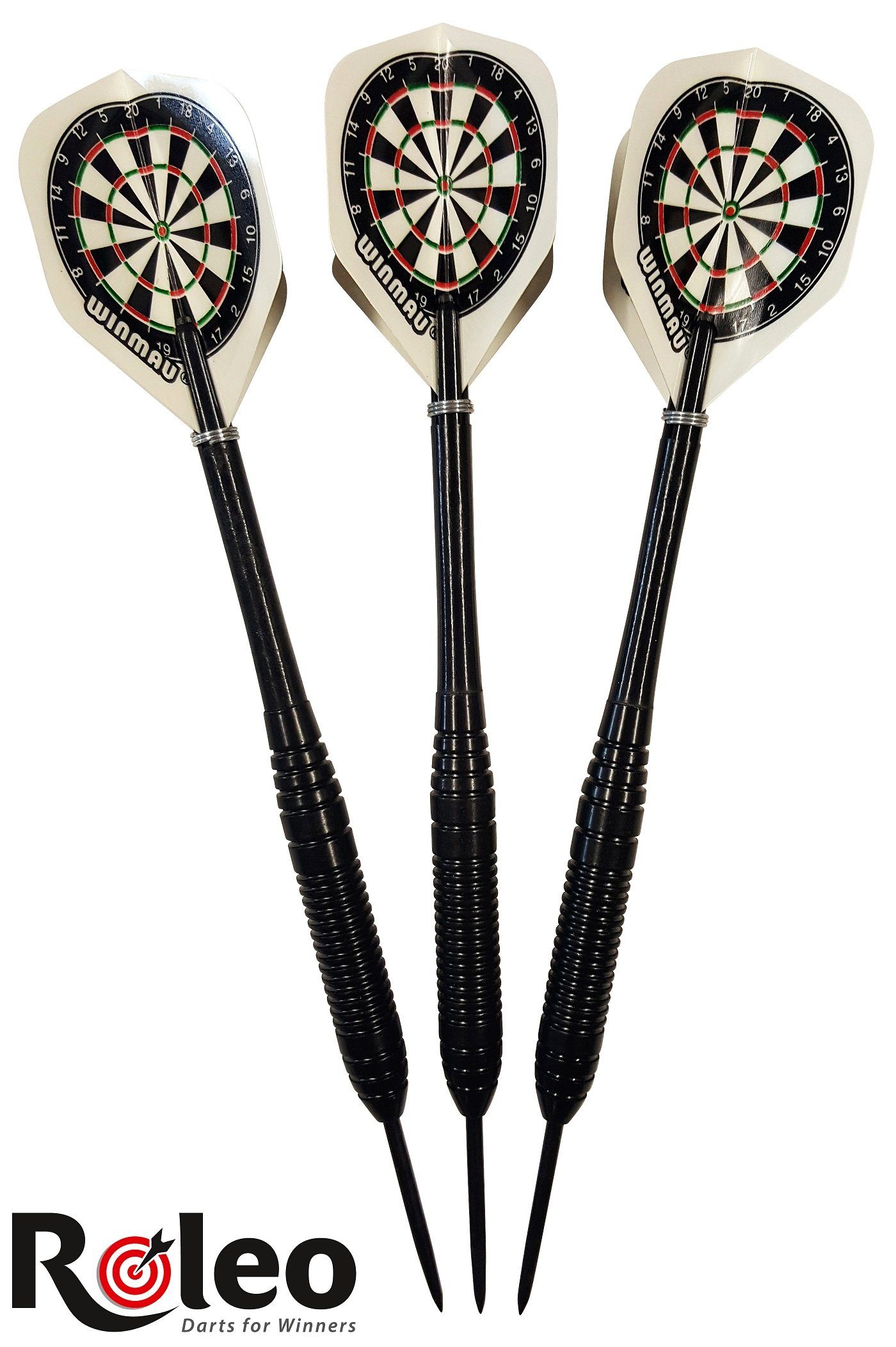 Dartpfeil Steeldart Dart Pfeile R-2 von Roleo Darts - 20g inkl. Dartbox