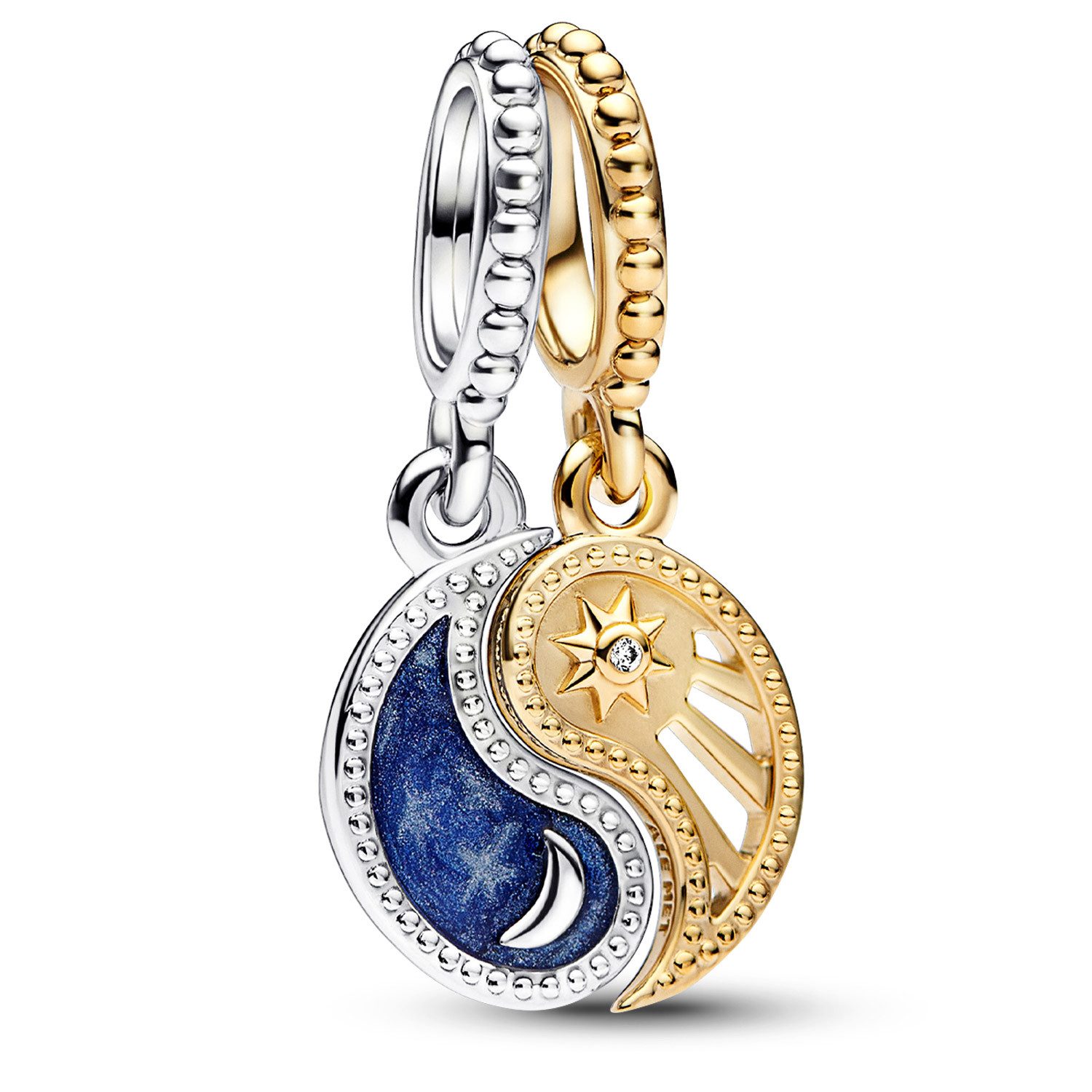Pandora Charm Sonne Teilbarer Charm- Sonne & Mond