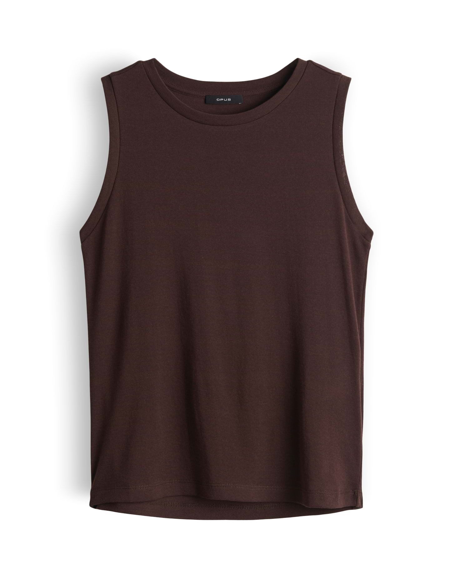 Kurzarmshirt Tanktop aus nachhaltigem Baumwoll-Mix