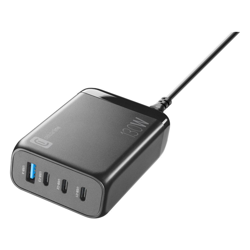 Multipower Desk 130W (60625) Schnellladegerät (USB-A + USB-C) USB-Ladegerät