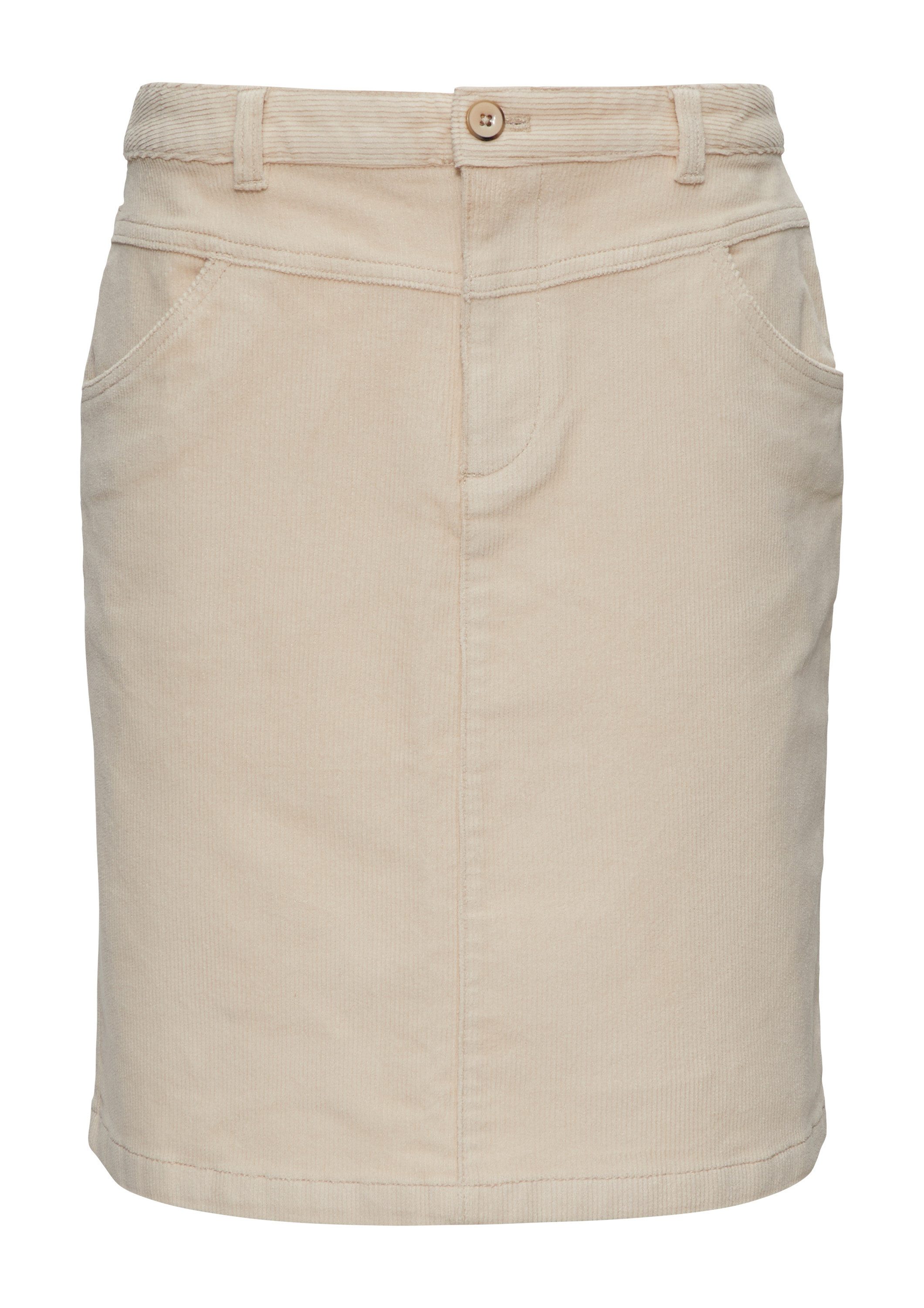 s.Oliver Minirock Rock Kurzer Rock aus elastischem Cord günstig online kaufen