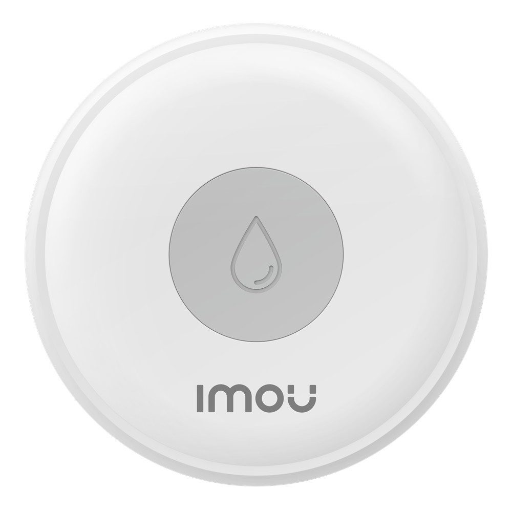 Imou Wassersensor ZL1 Wasserlecksensor Smart Home Wassermelder mit App-Alarm, ZigBee, IP66 wasserdicht und staubdicht, Weiß
