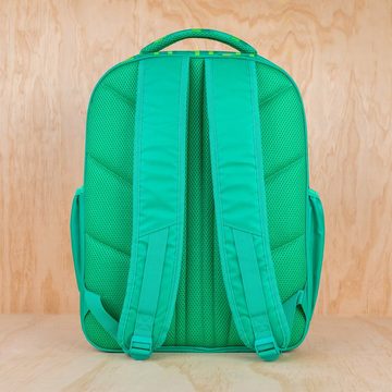 MontiiCo Kinderrucksack Großer Rucksack für Kinder - Schultasche für Mädchen und Jungs, Pixels