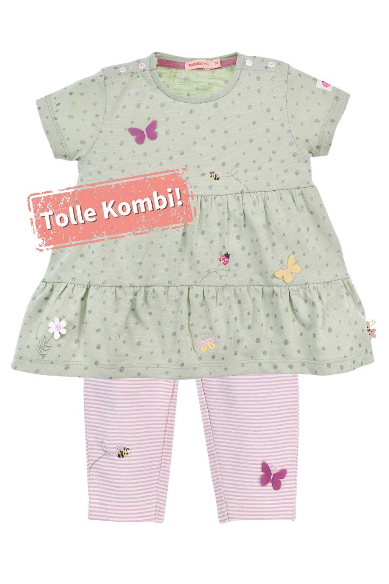 BONDI Trachtenkleid Kleid Baby/Kleinkind - SOMMERWIESE - sage light