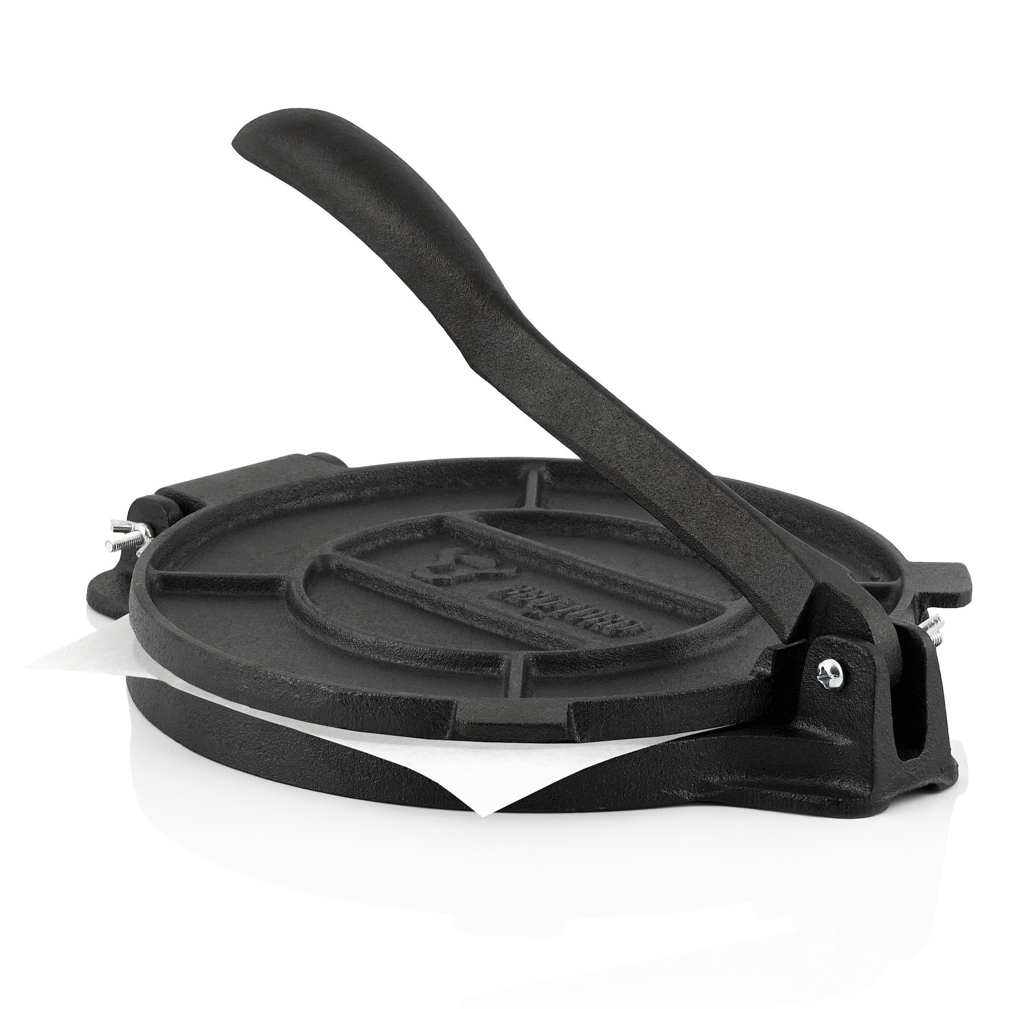 BBQ-Toro Tortillaform Gusseisen Tortilla Presse Ø 20 cm, für hausgemachte Tortilla