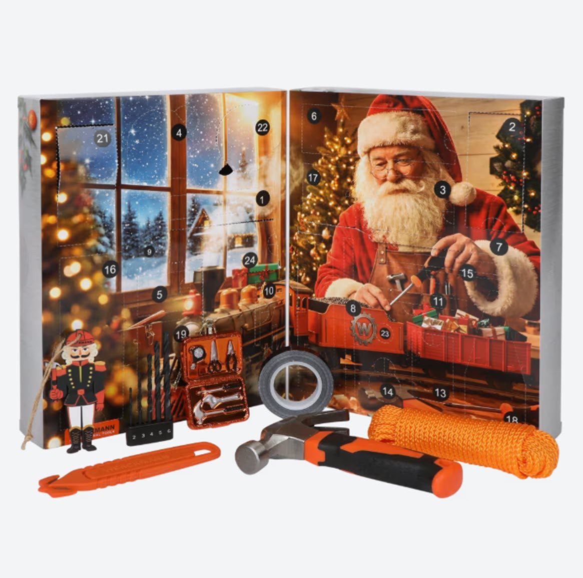 Werckmann DIY-Adventskalender Werckmann Adventskalender Werkzeug 24 tlg. (24-tlg)