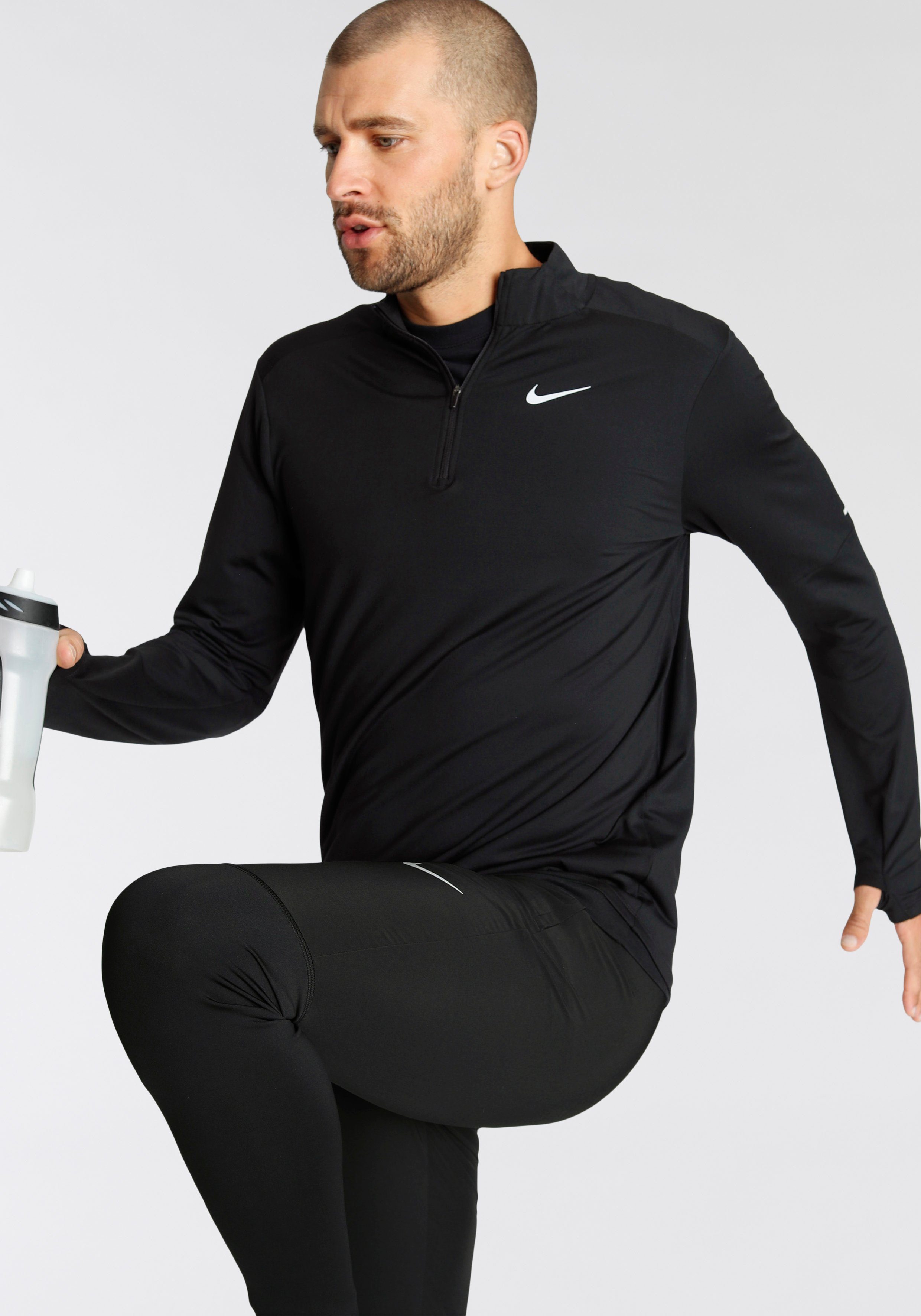 Nike Laufshirt Dri-FIT Element Men's 1/-Zip günstig online kaufen