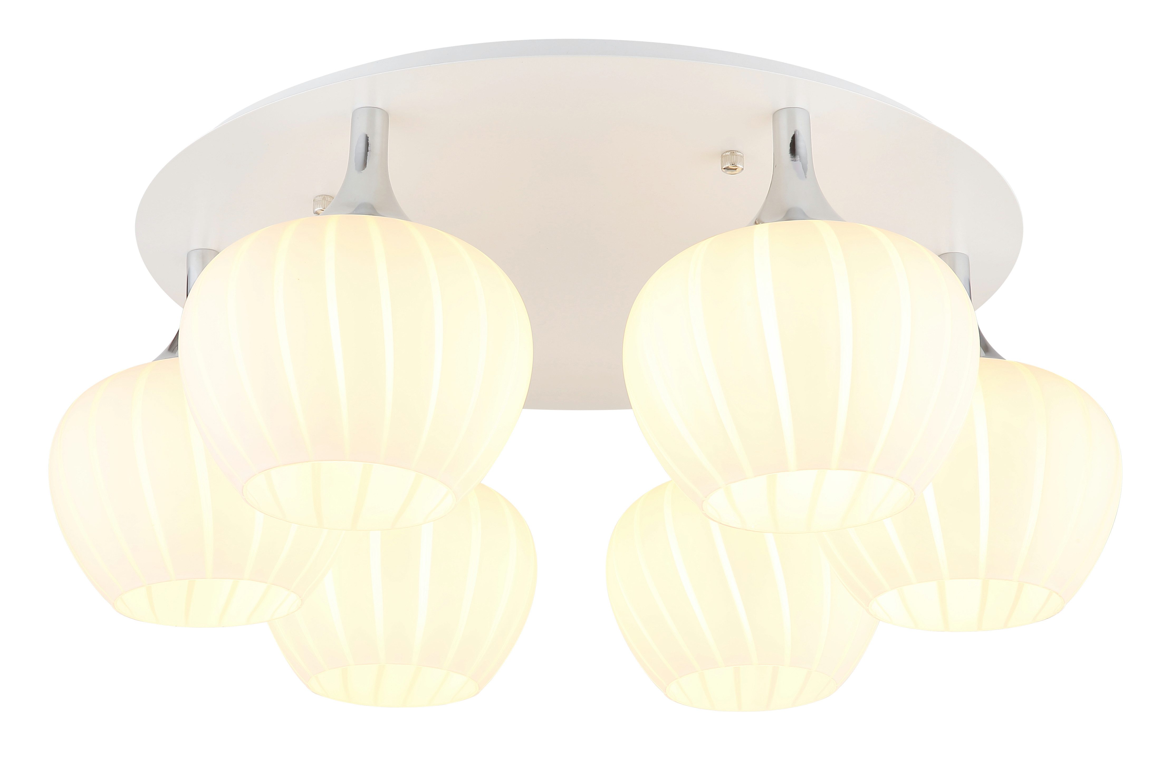 GLOBO LIGHTING Deckenleuchte MAXY, ohne Leuchtmittel, Deckenlampe/Glas klar günstig online kaufen