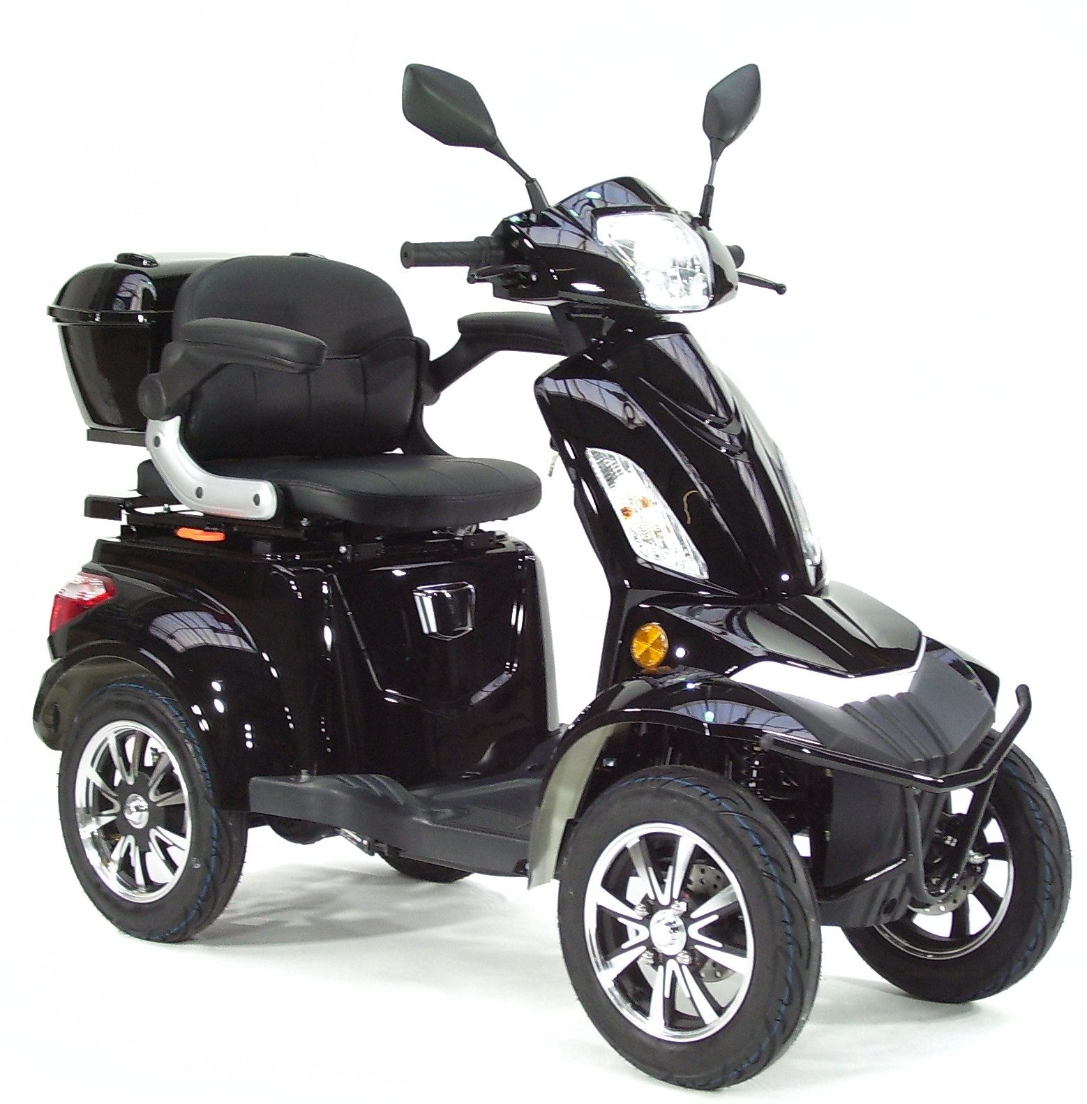 Apex Electric Mobility Scooter for Seniors, Electric Scooter, Quad Scooter 25 km/h 55949, (1-piece)