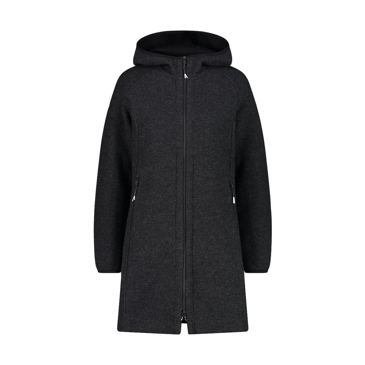CMP Kapuzenstrickjacke Woman Parka FIX Hood