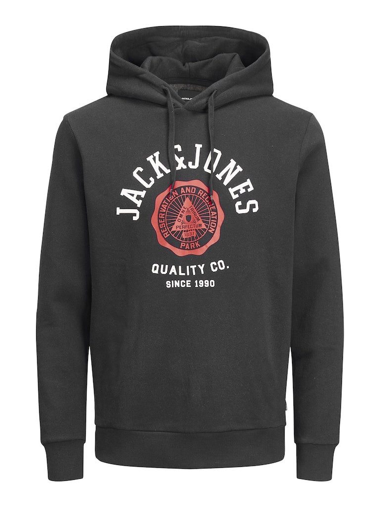 Hoodie Herren Warmer Print Hoodie Logo, Basic Kapuzen Sweatshirt