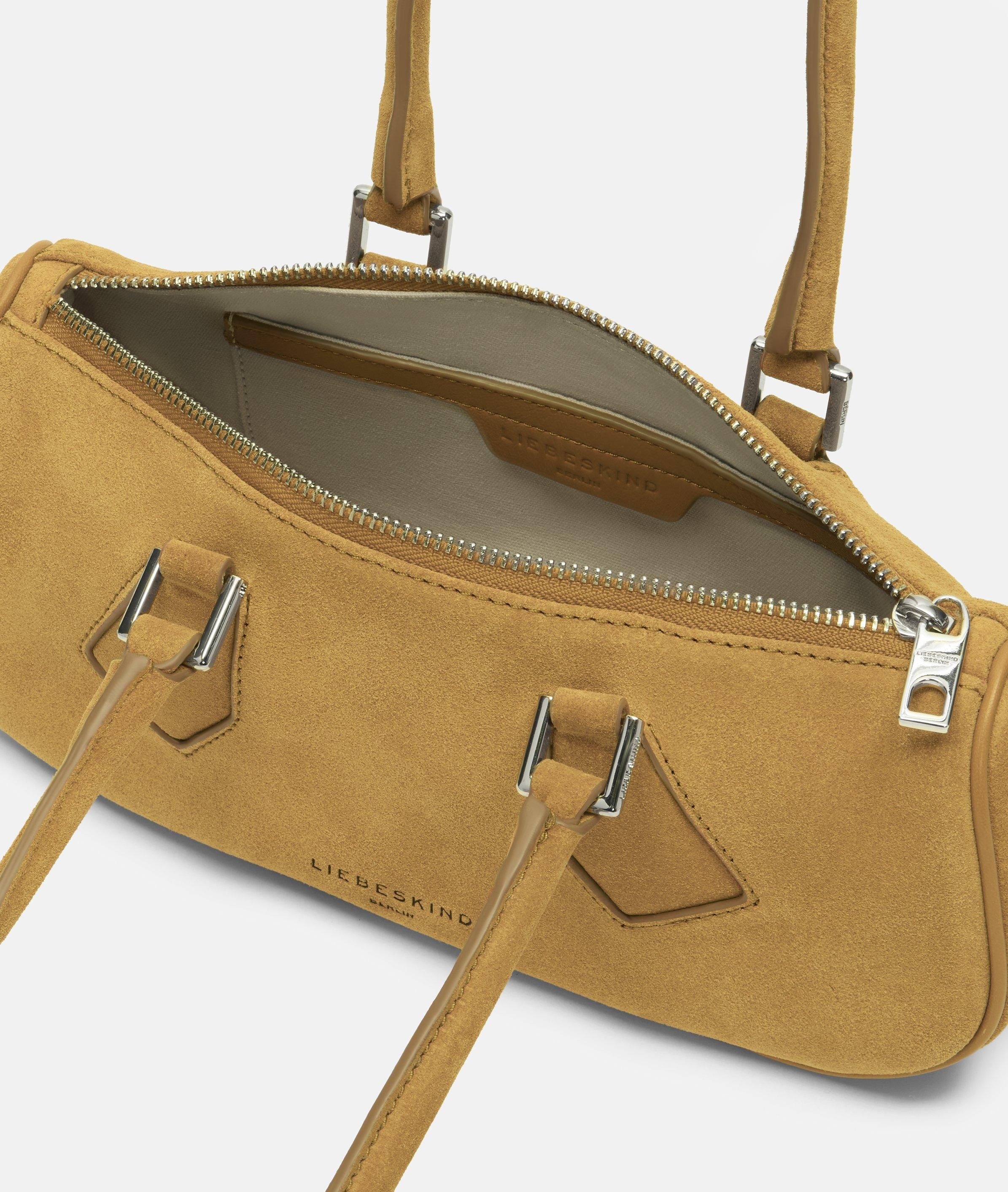 Liebeskind Berlin Schultertasche Cecile Satchel S, Handliche Schultertasche aus weichem Leder