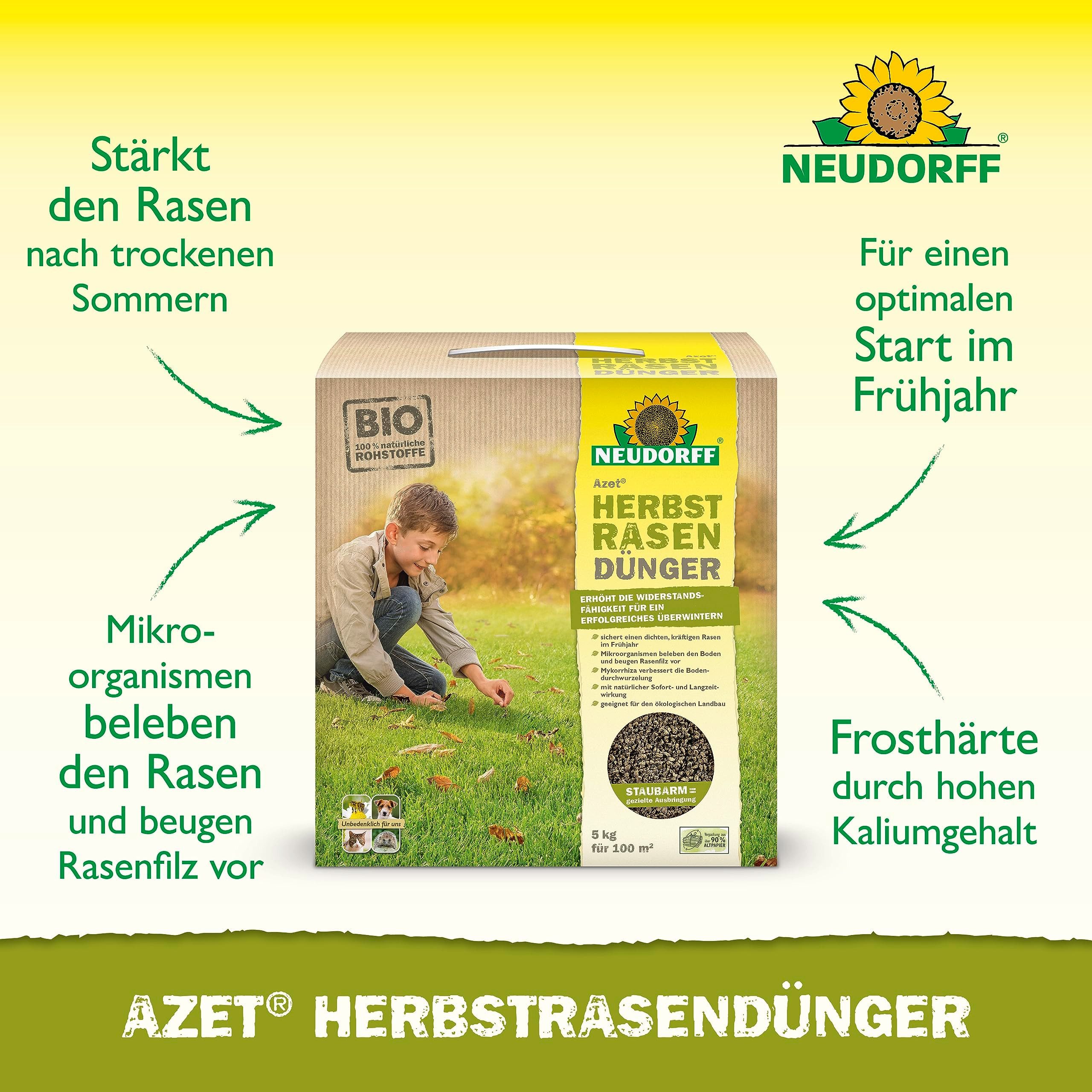 Neudorff Rasendünger Bio - Azet HerbstRasenDünger günstig online kaufen