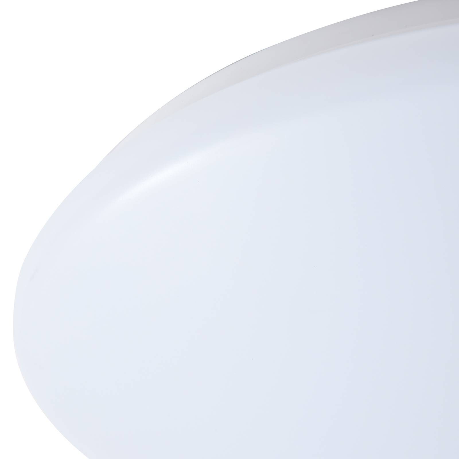 Lindby LED Modern, tageslicht, Deckenleuchte inkl. verbaut, Farbwechsel Schwarz, PVC, flammig, warmweiß fest Rhetta, / dimmbar, LED-Leuchtmittel 1 weiß,