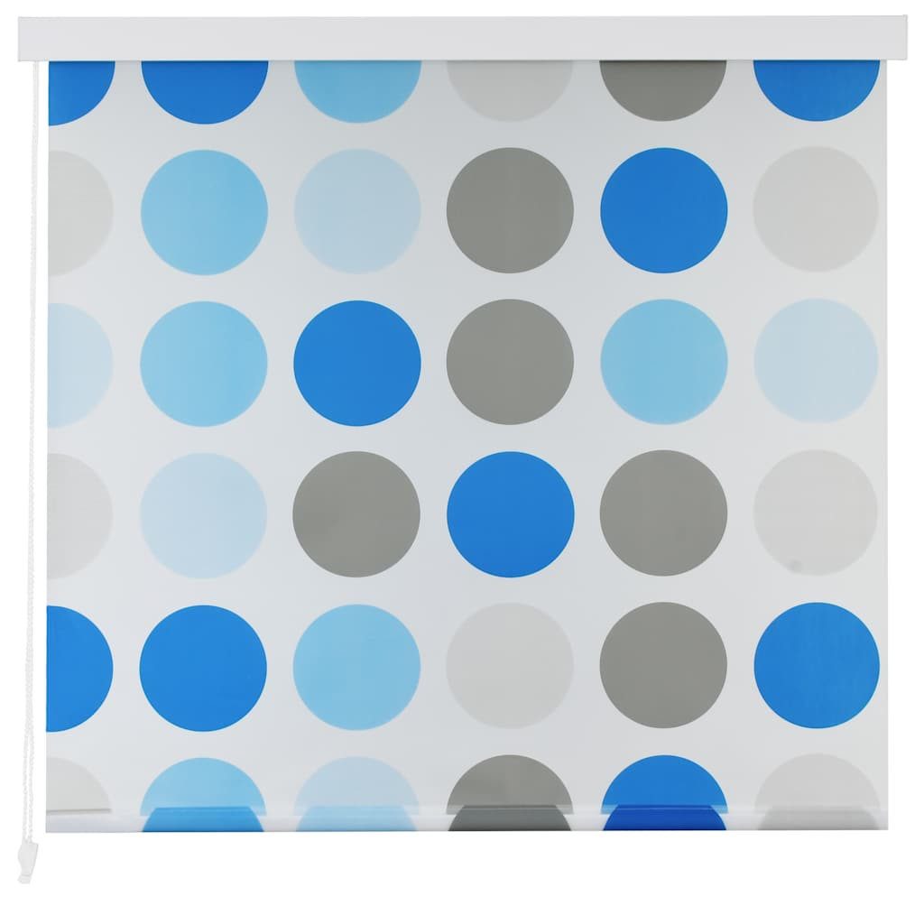 vidaXL, Duschrollo 100 x 240 cm Kreismuster