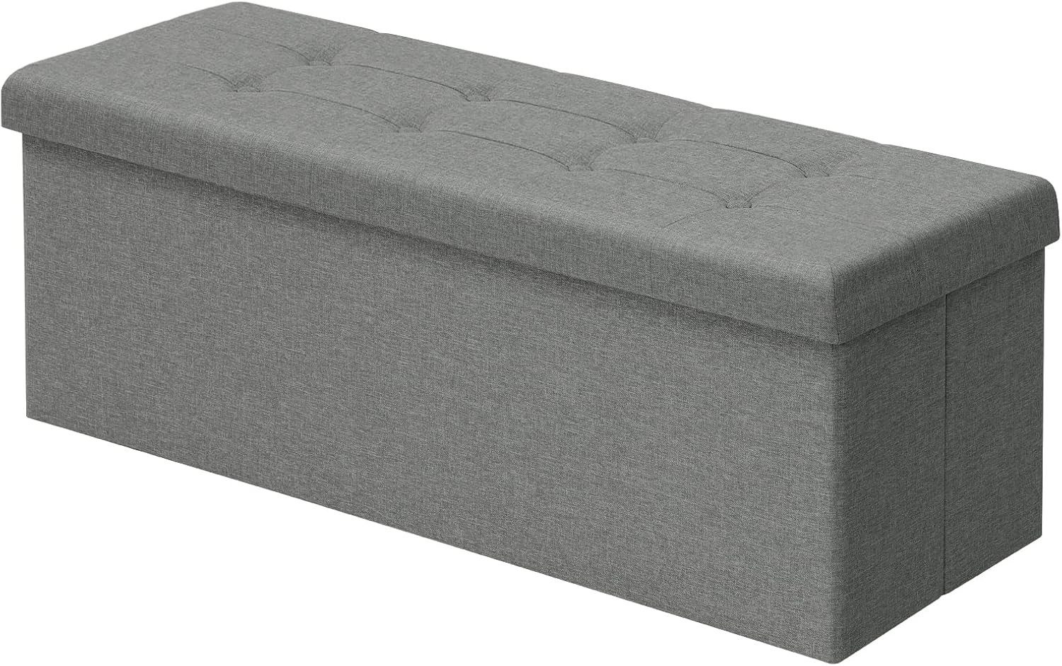 Woltu Sitzhocker (1 St), mit Stauraum 110cm, Bettbank klappbar, aus Leinen günstig online kaufen