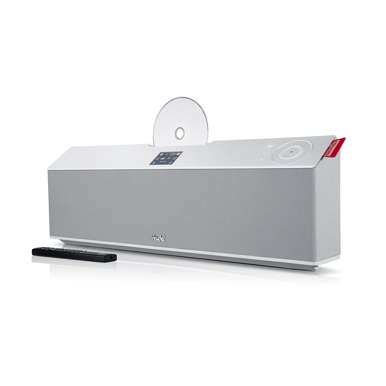 Teufel MUSICSTATION Internet-Radio (Internet-Radio, DAB+, FM, 100 W) Weiß