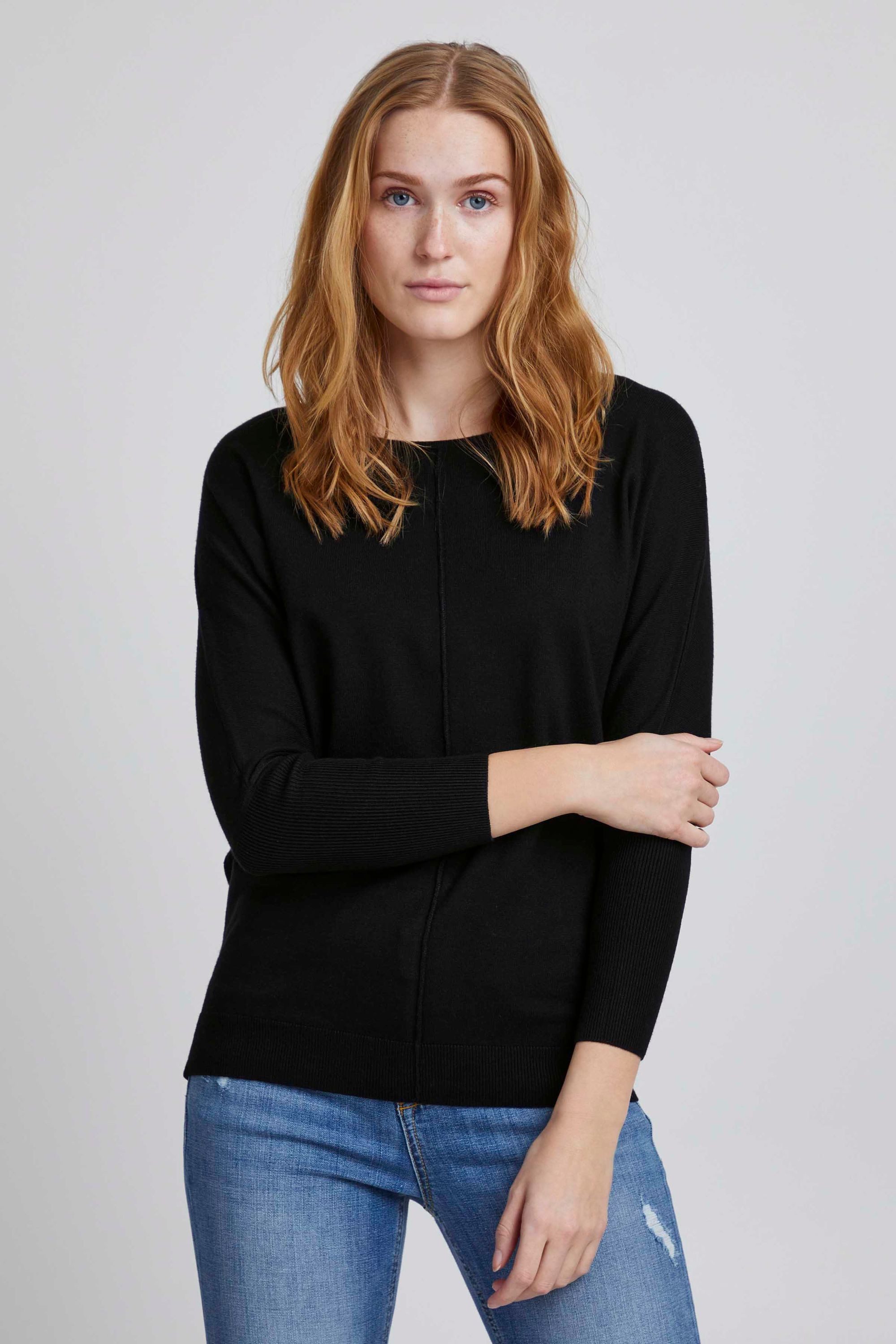 b.young Rundhalspullover BYPIMBA BAT JUMPER -20806434 günstig online kaufen