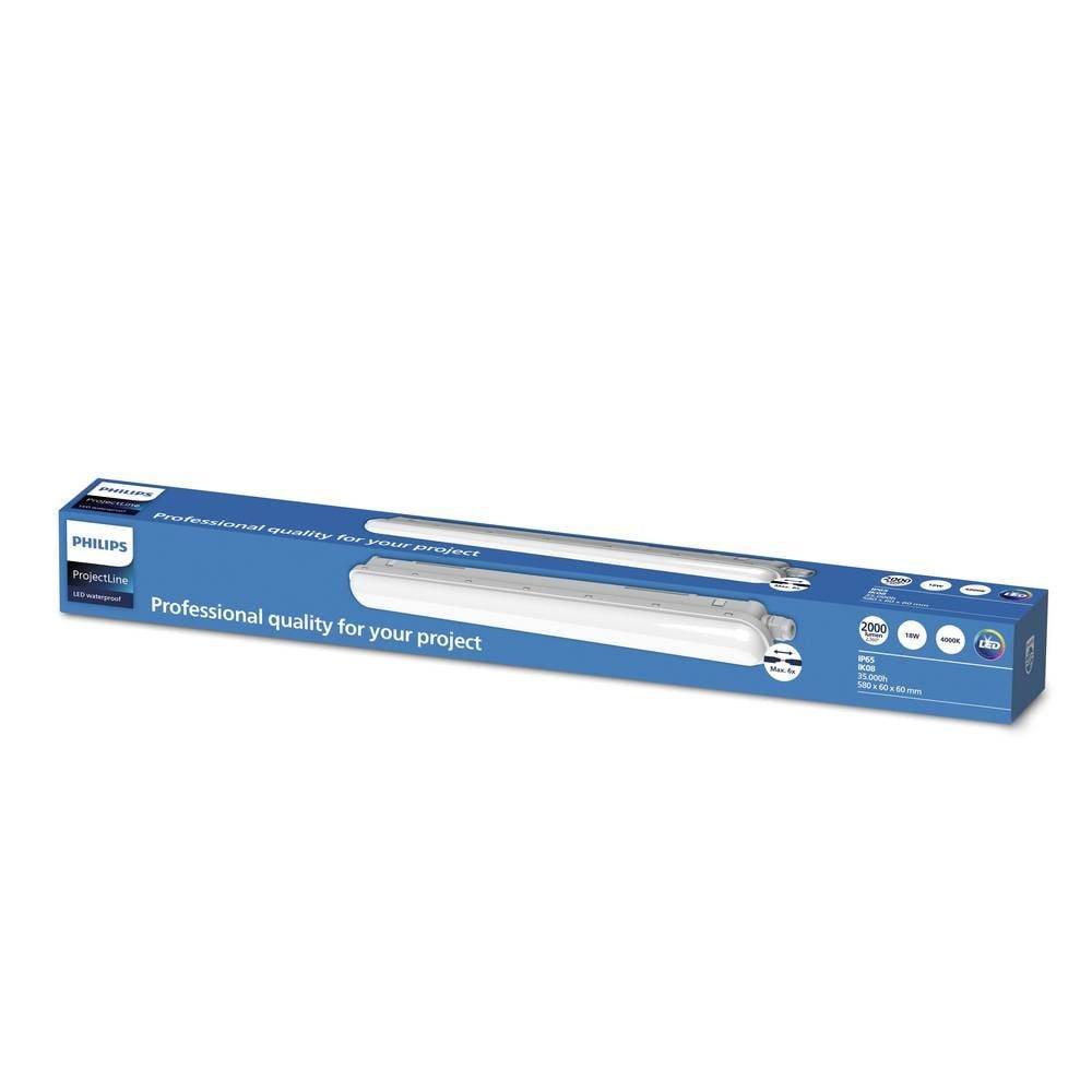 Philips Lighting Deckenleuchte Feuchtr TW 18W 60 40K IP65