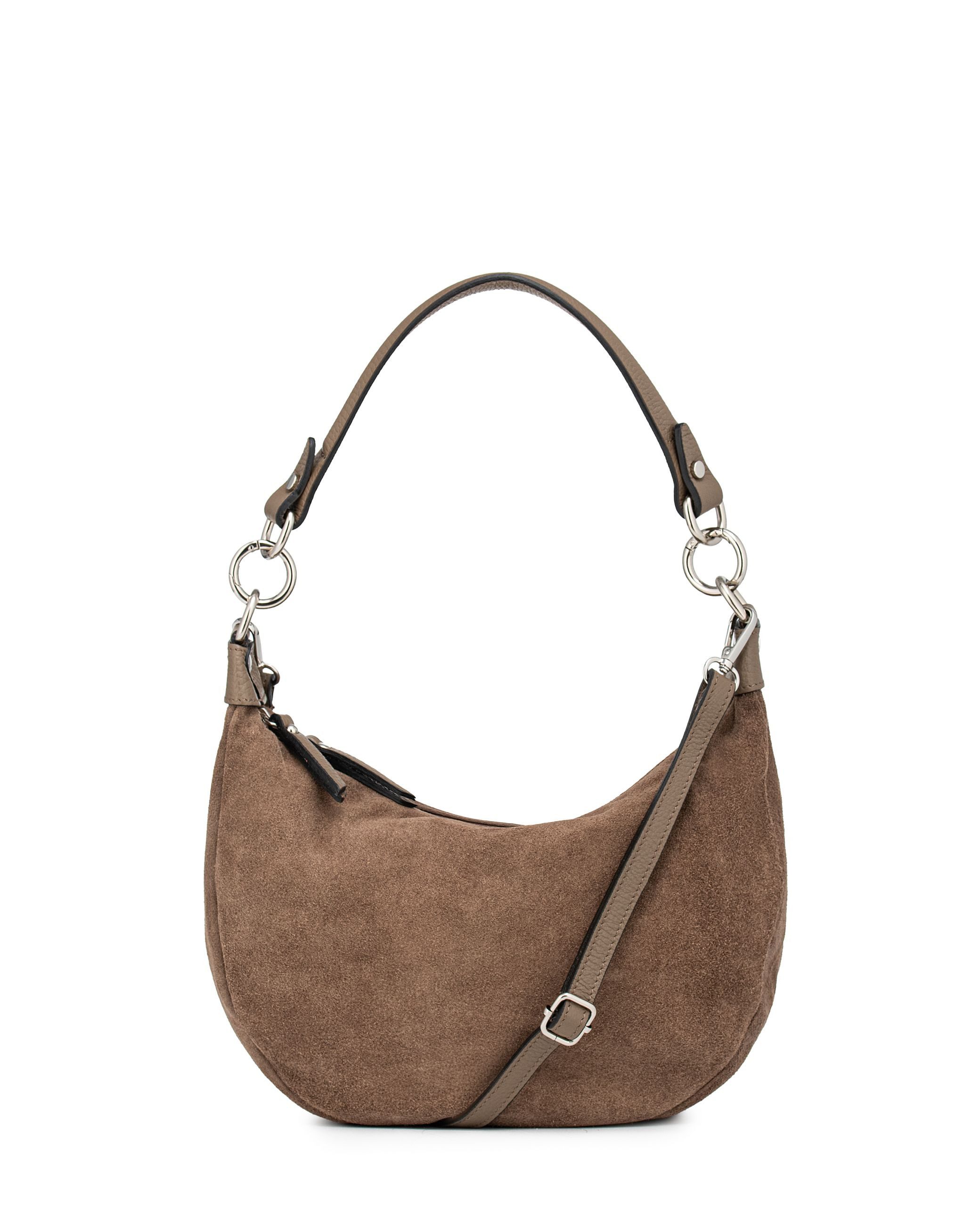 Caspar Schultertasche Leder Hobo Bag edle Damen Handtasche - PREMIUM LINE - günstig online kaufen