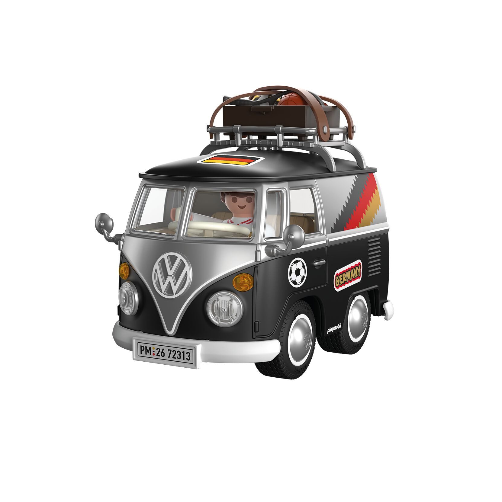 Playmobil® Volkswagen T1 Camper GER Edition Konstruktions-Spielset, (37 St), Made in Europe
