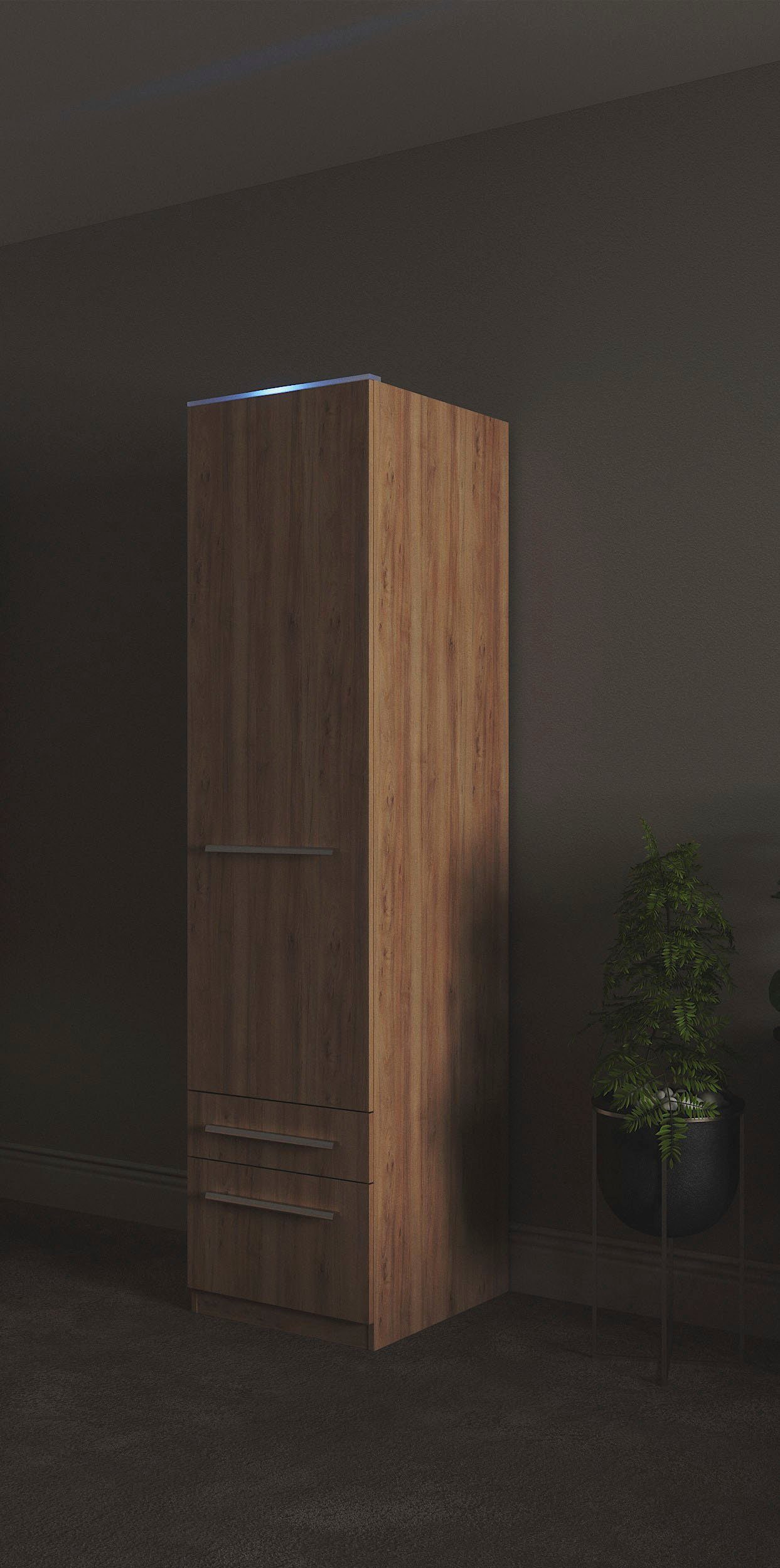 priess Kleiderschrank "Schrank Garderobe Wäscheschrank Barcelona in 5 Breit günstig online kaufen