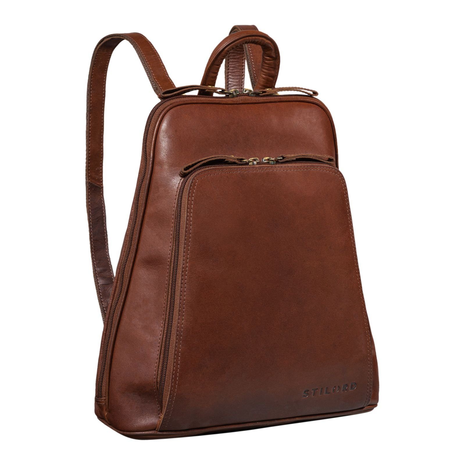STILORD Cityrucksack "Martha" Lederrucksack Frauen Vintage günstig online kaufen