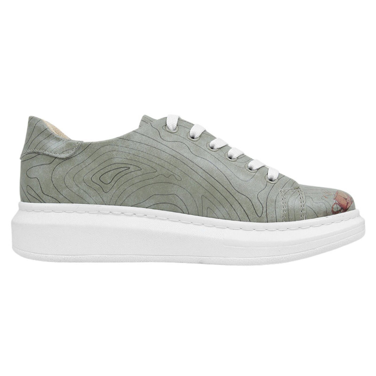 DOGO Myra Low-Top Sneaker Run Little Fox Damen Sneaker Plateausneaker Handgefertigt