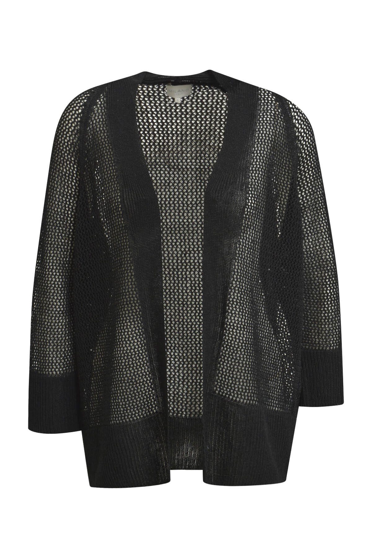 Milano Italy Cardigan, mit Lochmuster günstig online kaufen