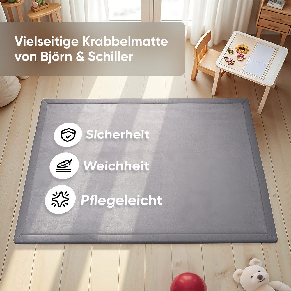 Björn&Schiller Spielmatte Krabbelmatte für Babys 150x200 günstig online kaufen
